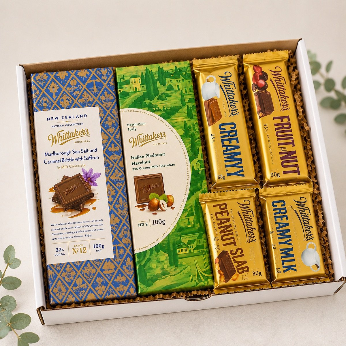 NZ's Finest Whittakers Chocolate Box