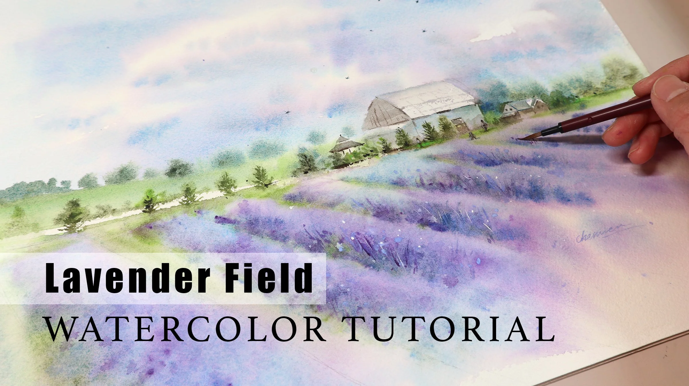 Lavender Field(Realtime Voiceover)