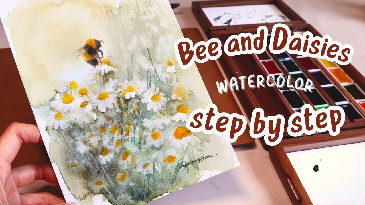 Bee and Daisies(Realtime with VoiceOver)