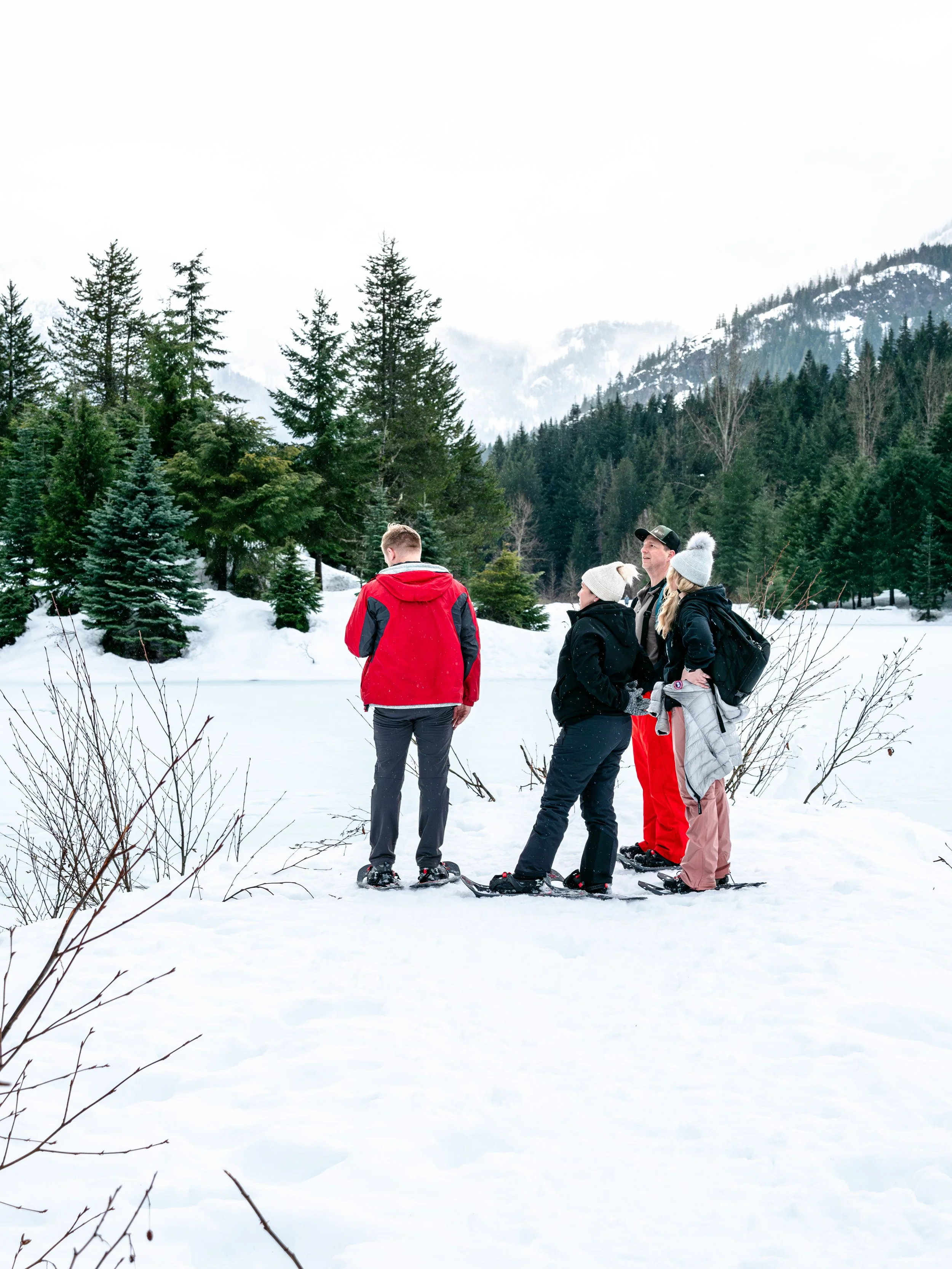 Snowshoeing with Compass Outdoor Adventures