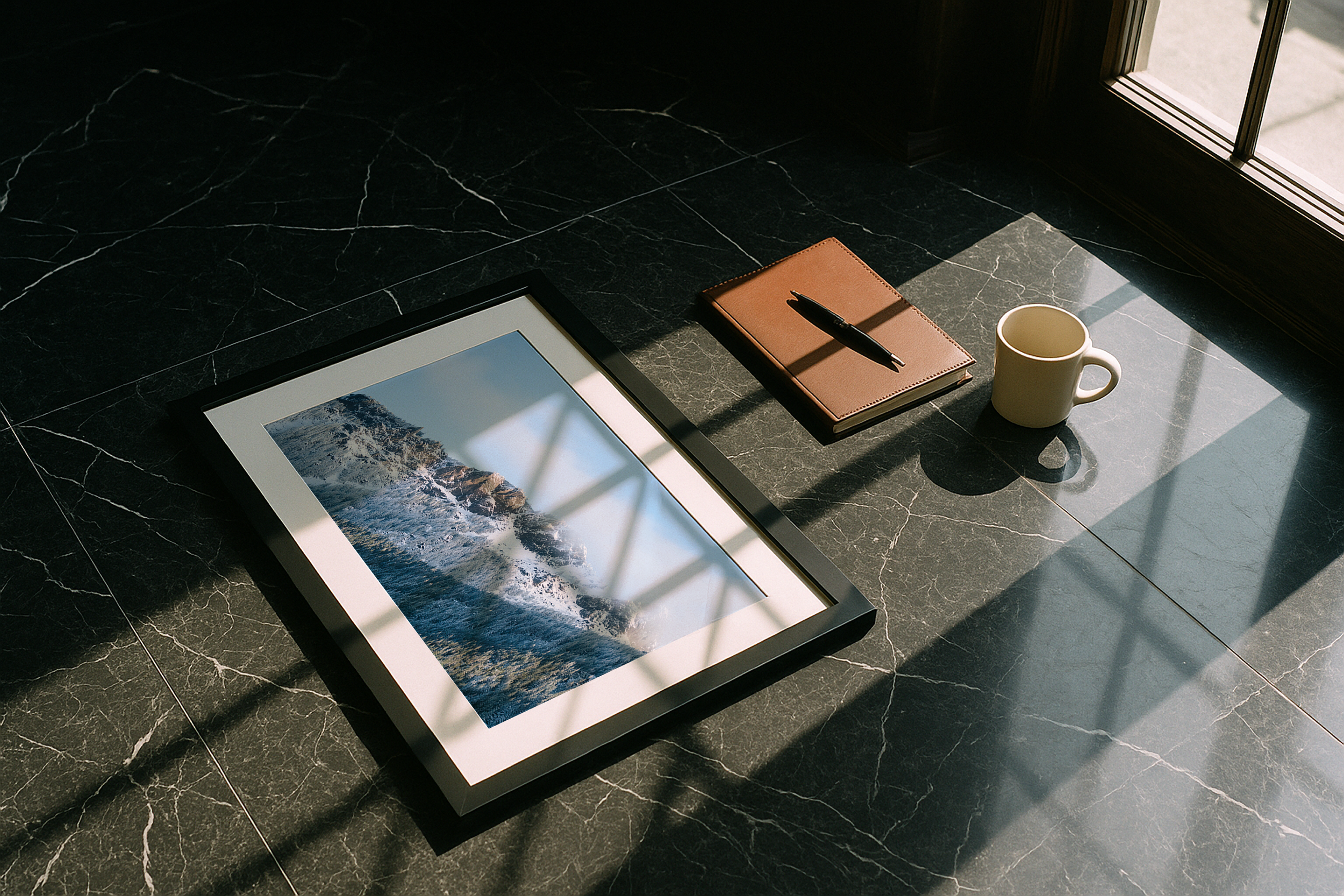 Framed Mockup - Mt Si Winter Morning.png