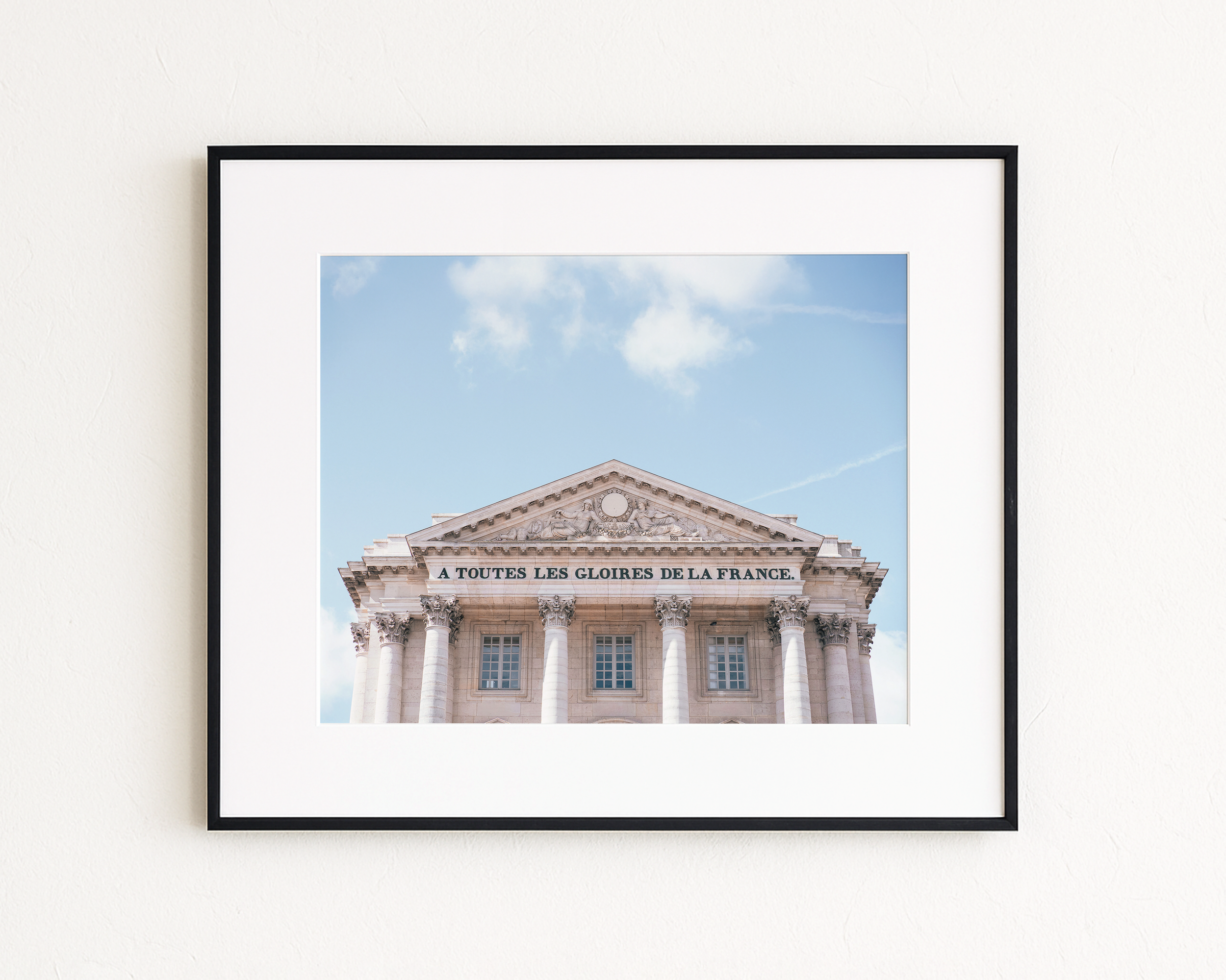 Framed Matted Print - Glory of France.png
