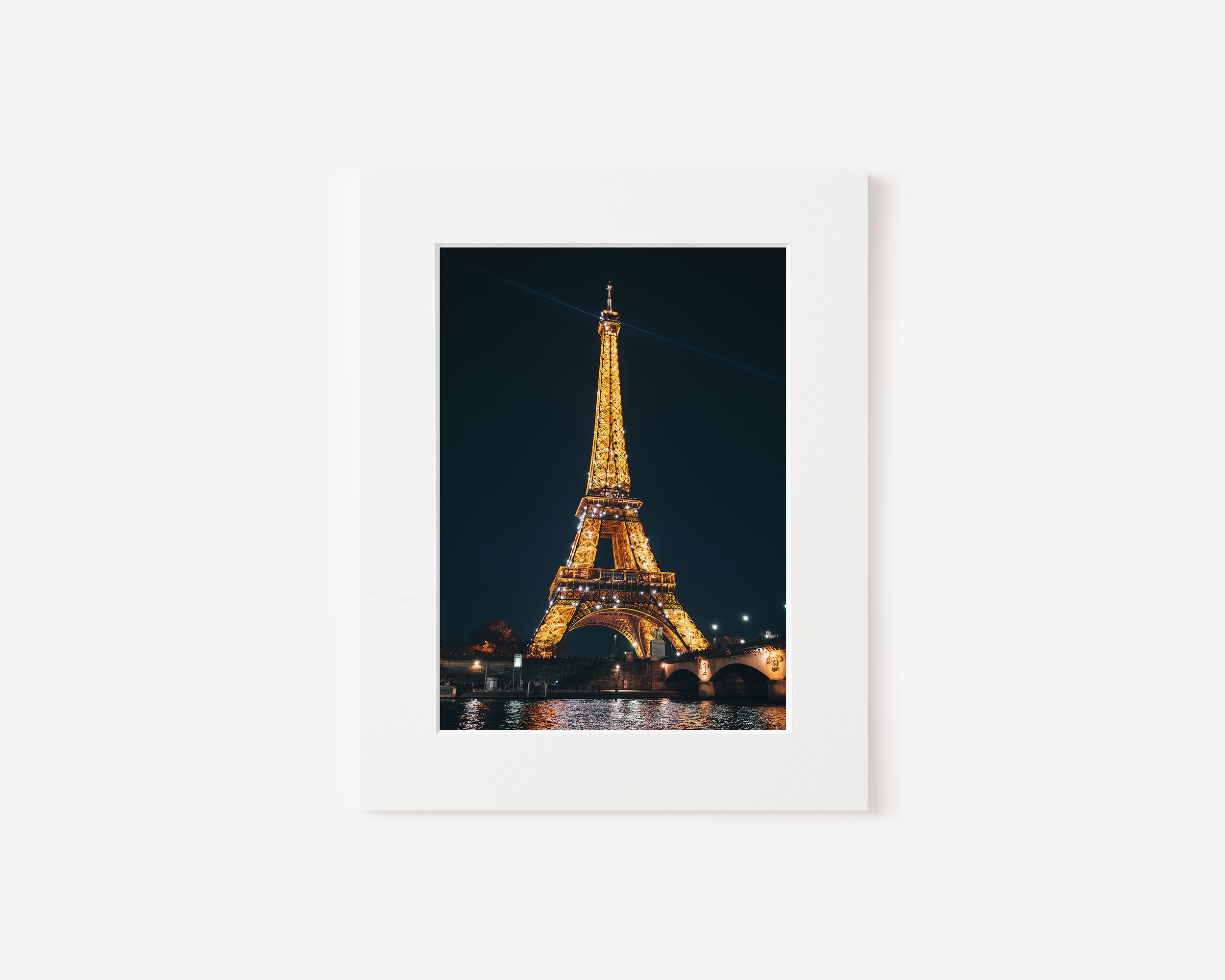 Matted Print - Eiffel Tower.png