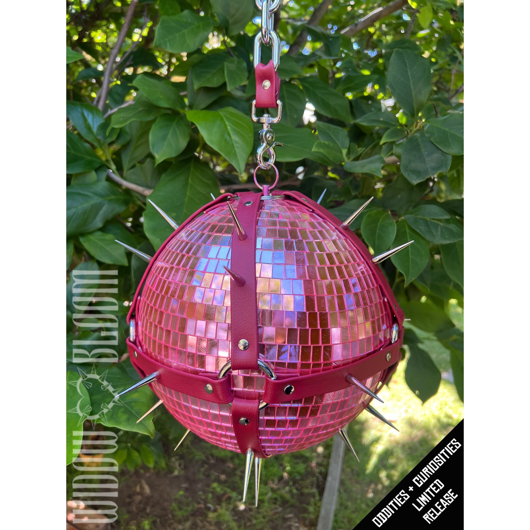 Pink Large Disco Mace