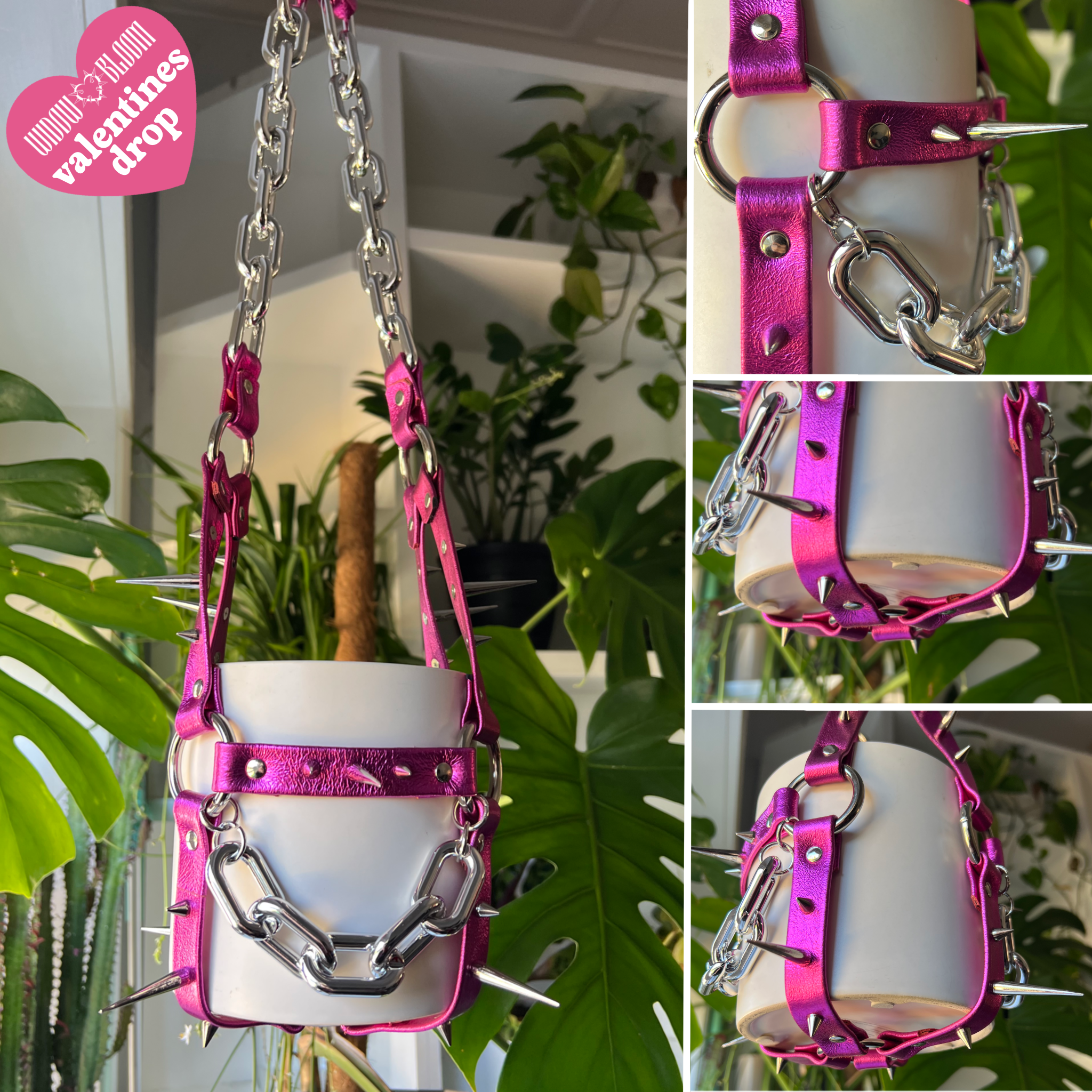 Hanger - Metallic Hot Pink
