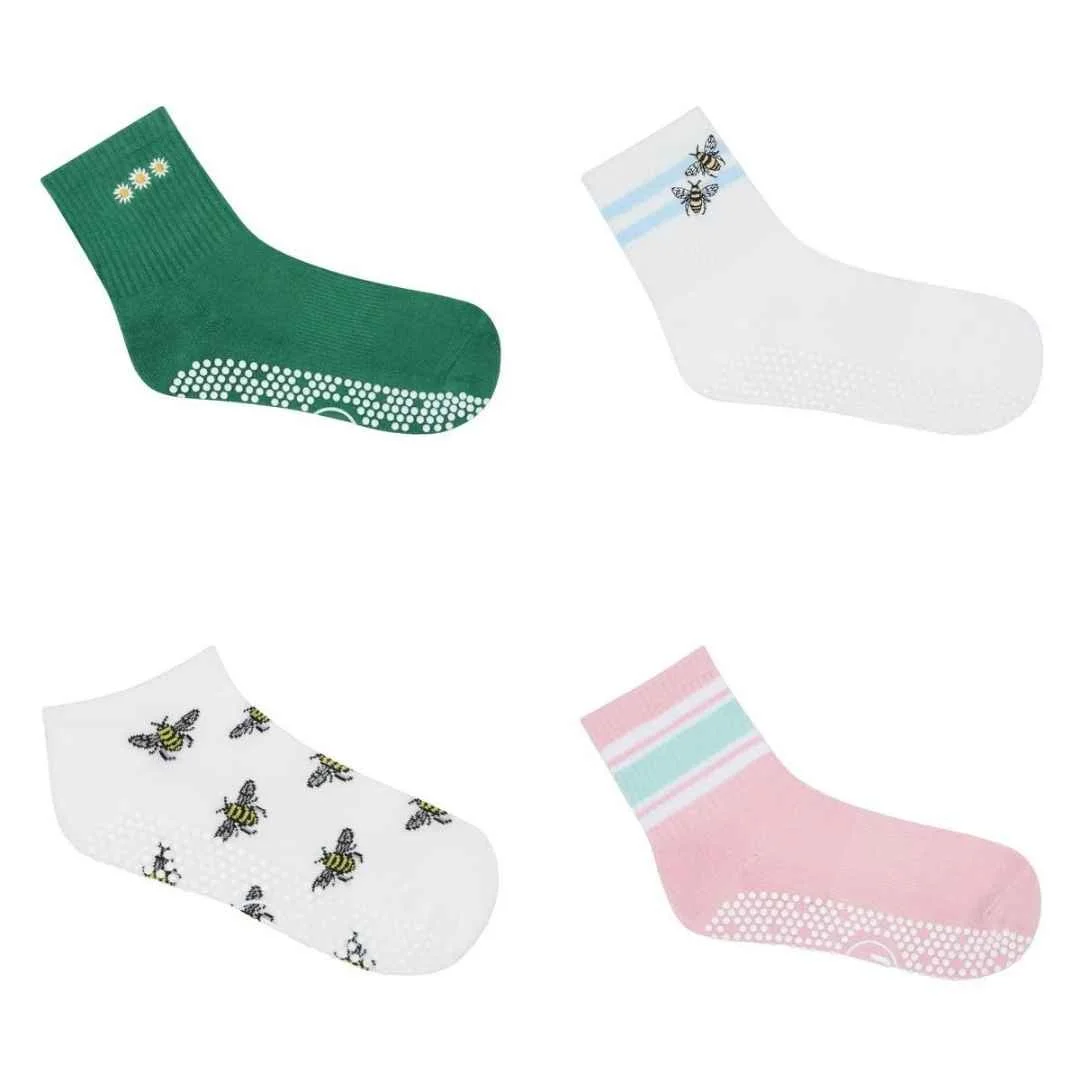 Move Active Pilates Grip Socks | Papaya Clinic