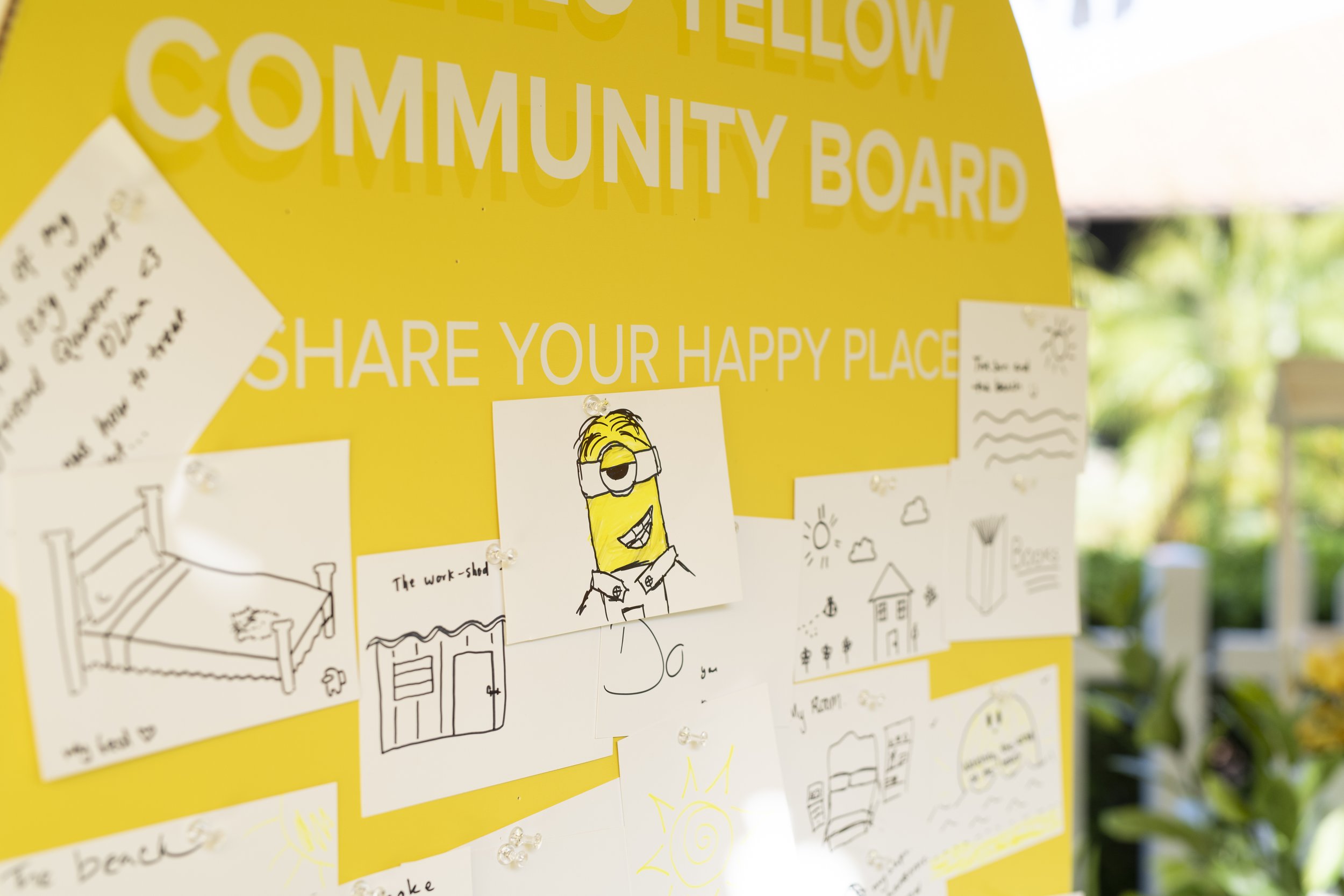 Hello Yellow Activation | Curtin University | Photo Alana Blowfield