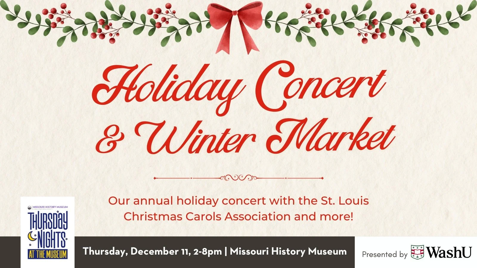 Do you hear what I hear? A holiday concert with the St. Louis Christmas Carols Association