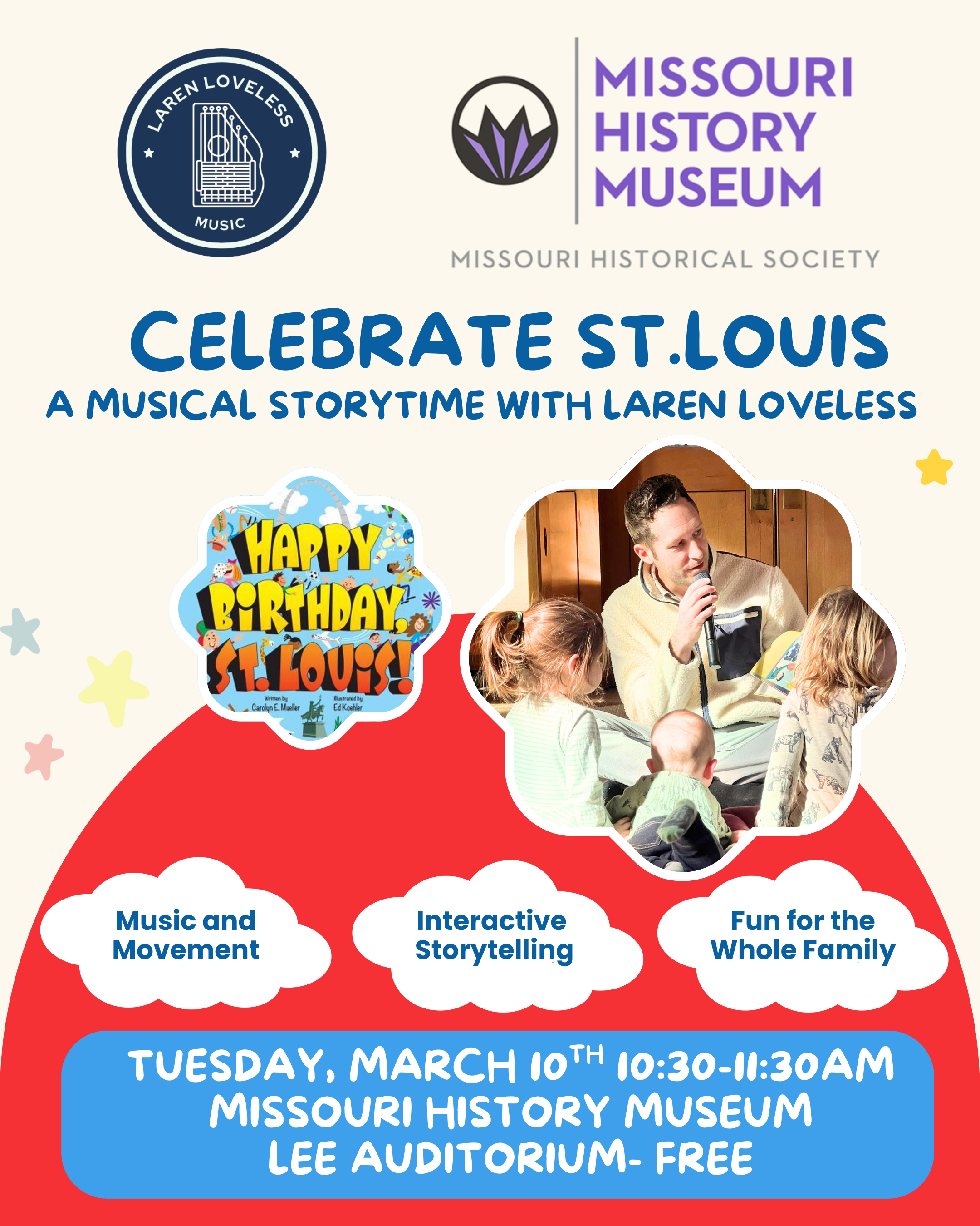 Celebrate St. Louis: A Musical Storytime at the Missouri History Museum