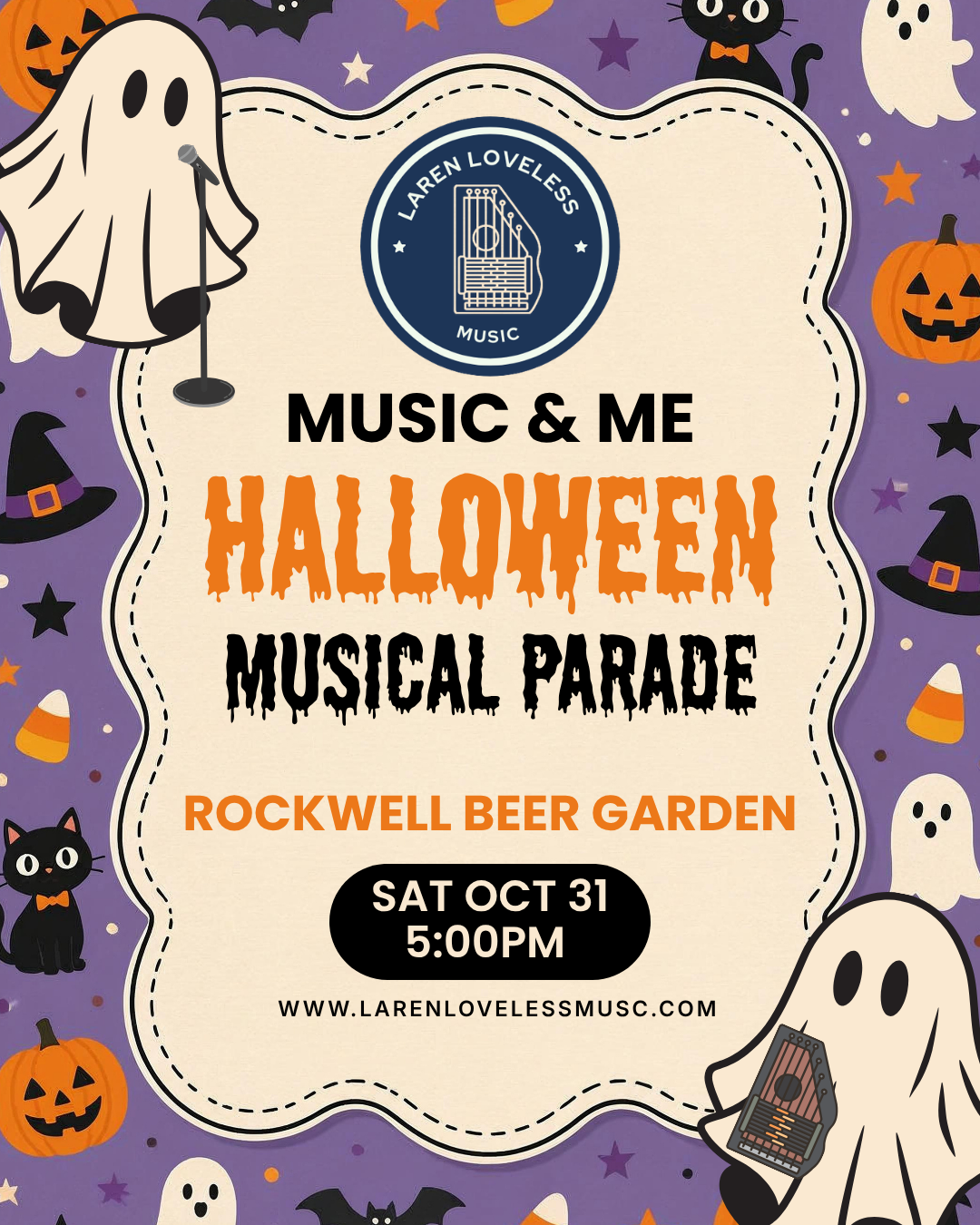 Music & Me Fifth Annual Halloween Musical Parade 