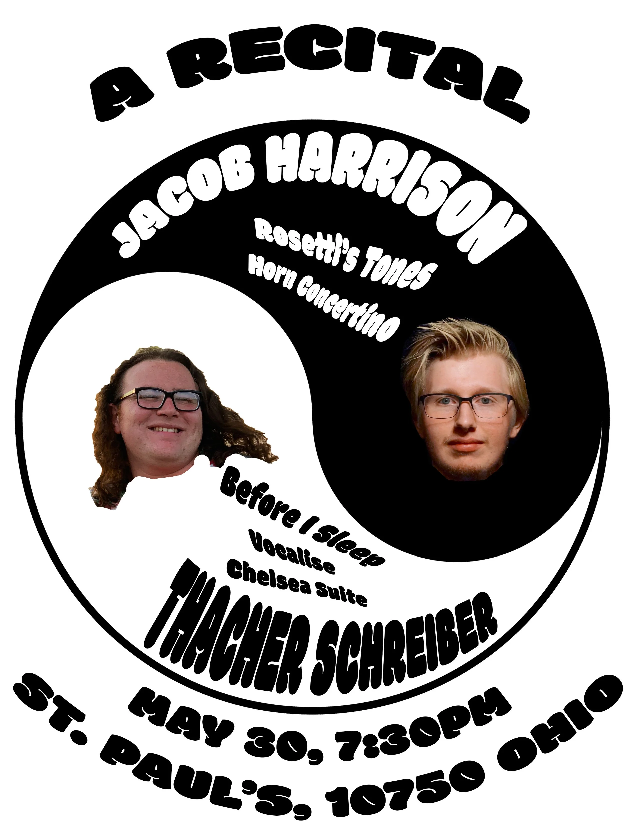 Jacob Harrison and Thacher Schreiber's Joint Recital