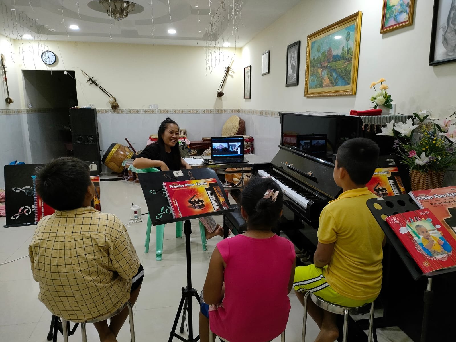 Piano Lessons Begin