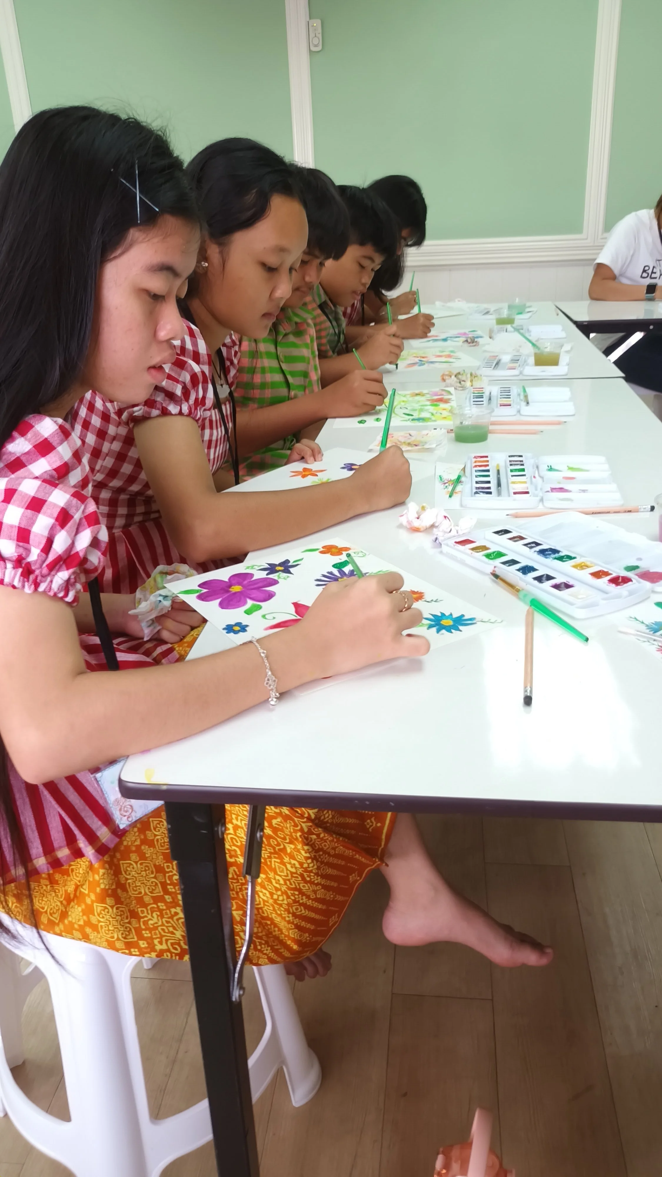 ART SUPPLIES KIAA Foster Home Students, Cambodia