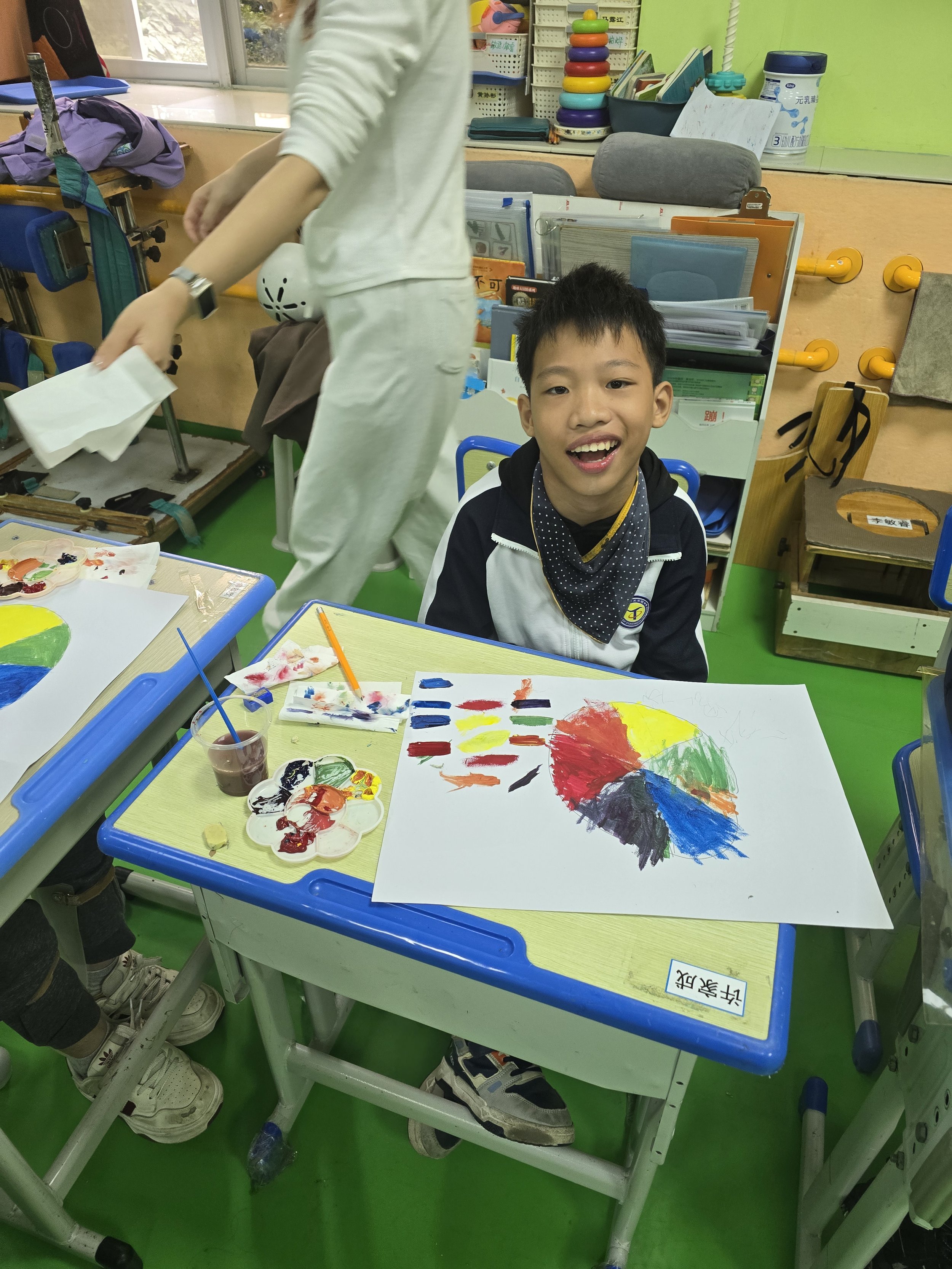 In-Person Special Needs Arts Class, Guangxi, China