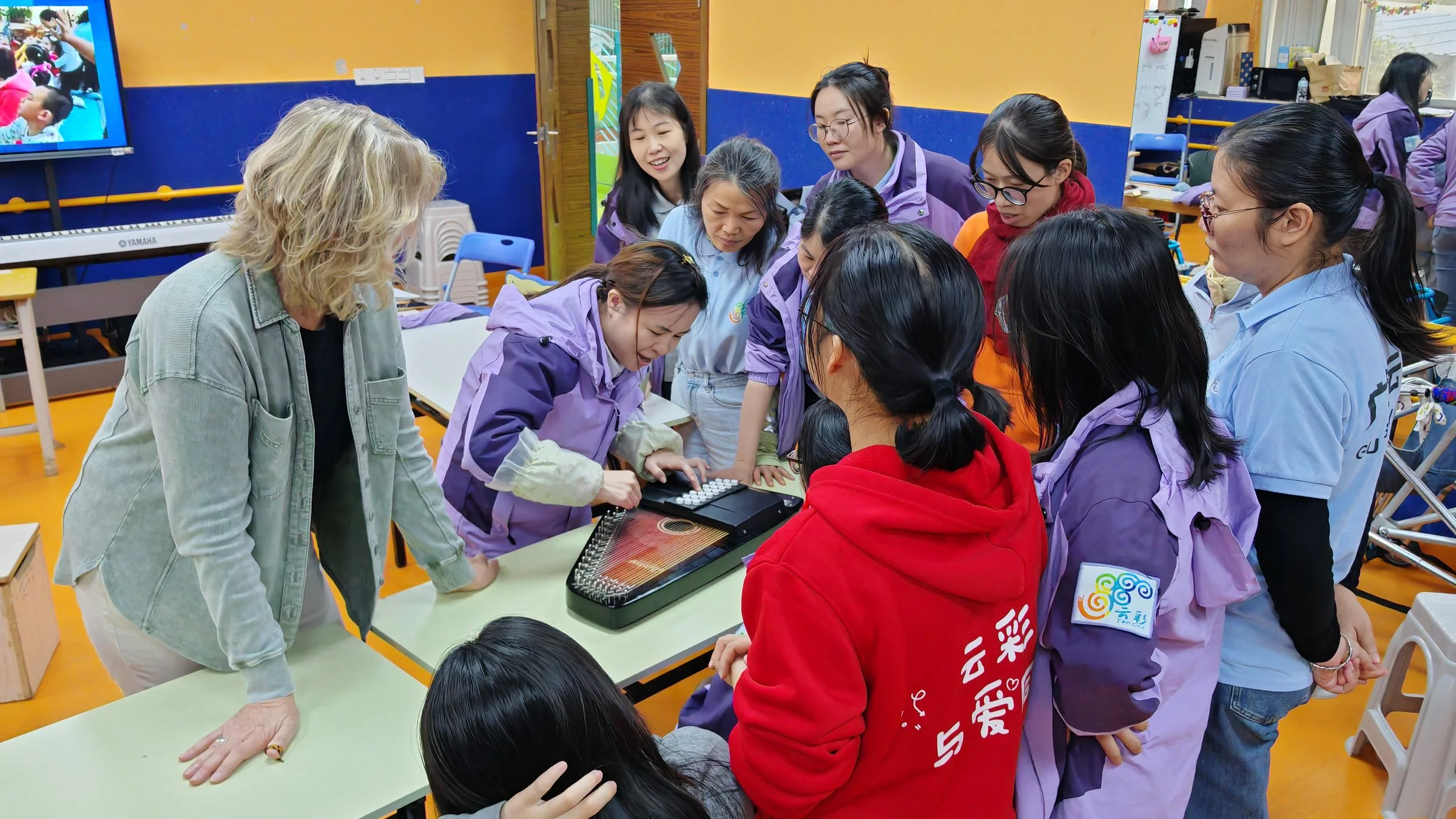 Music Teacher Training Special Needs School Guangxi, China