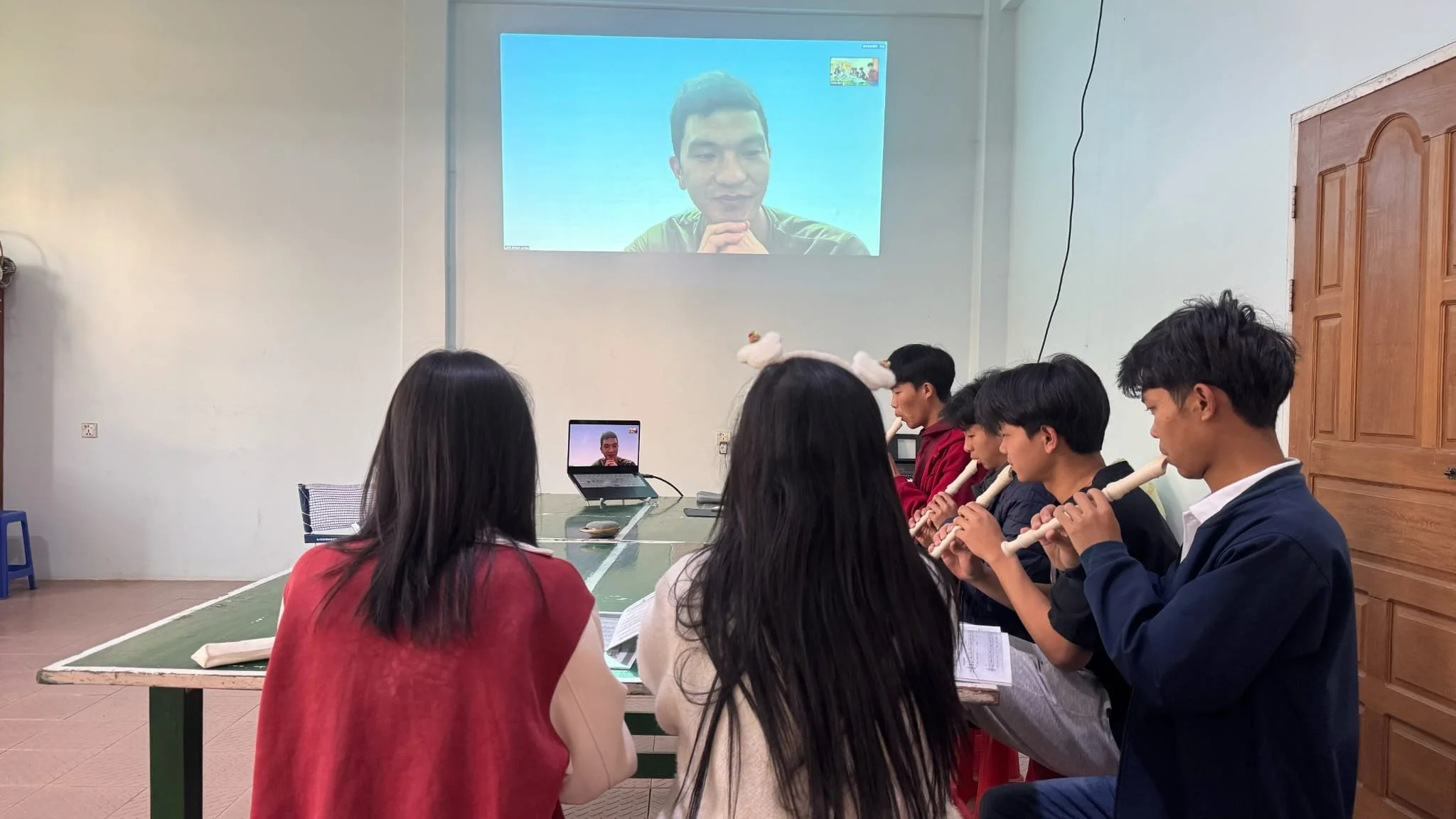 In-Person Woodwind Ensemble Foster Home Students, Cambodia