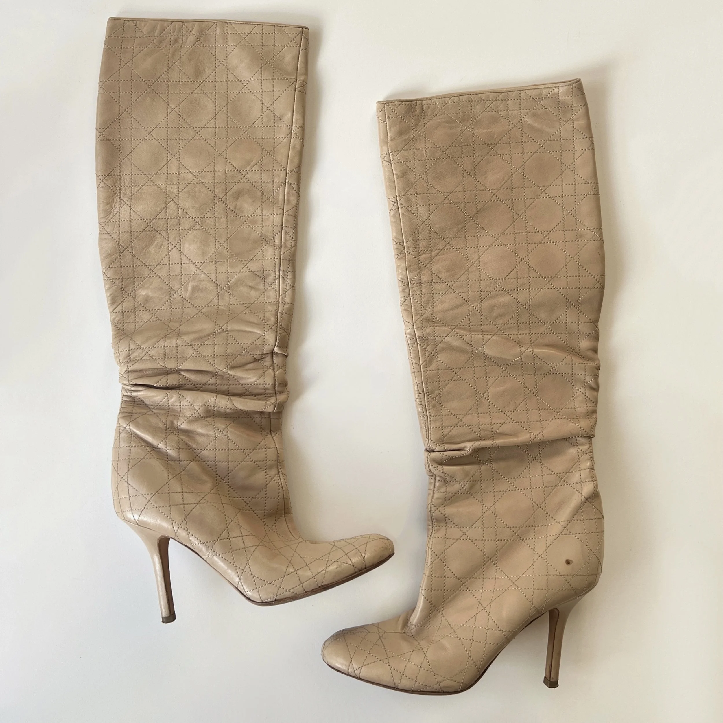 Dior Quilted Boots