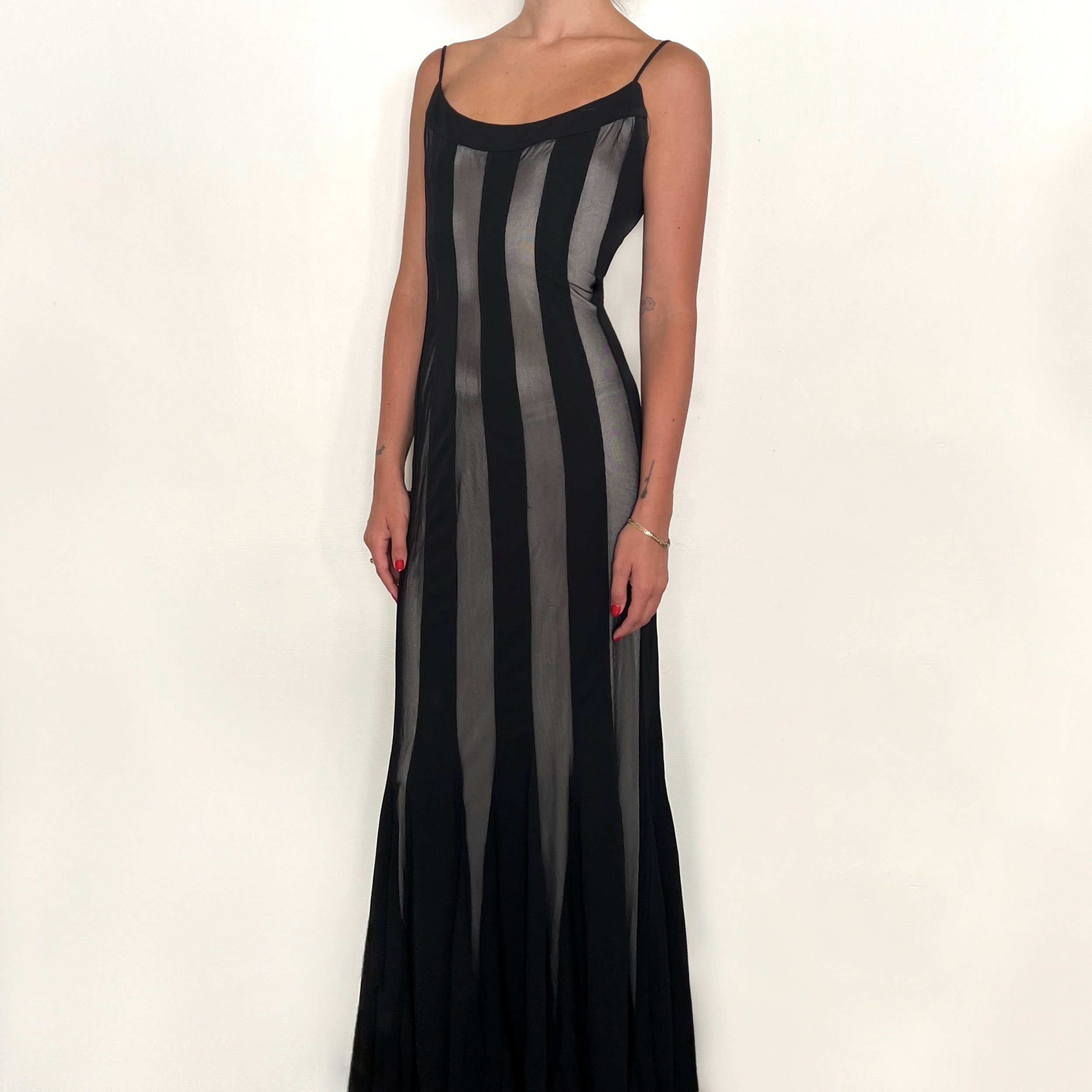 Striped Gown