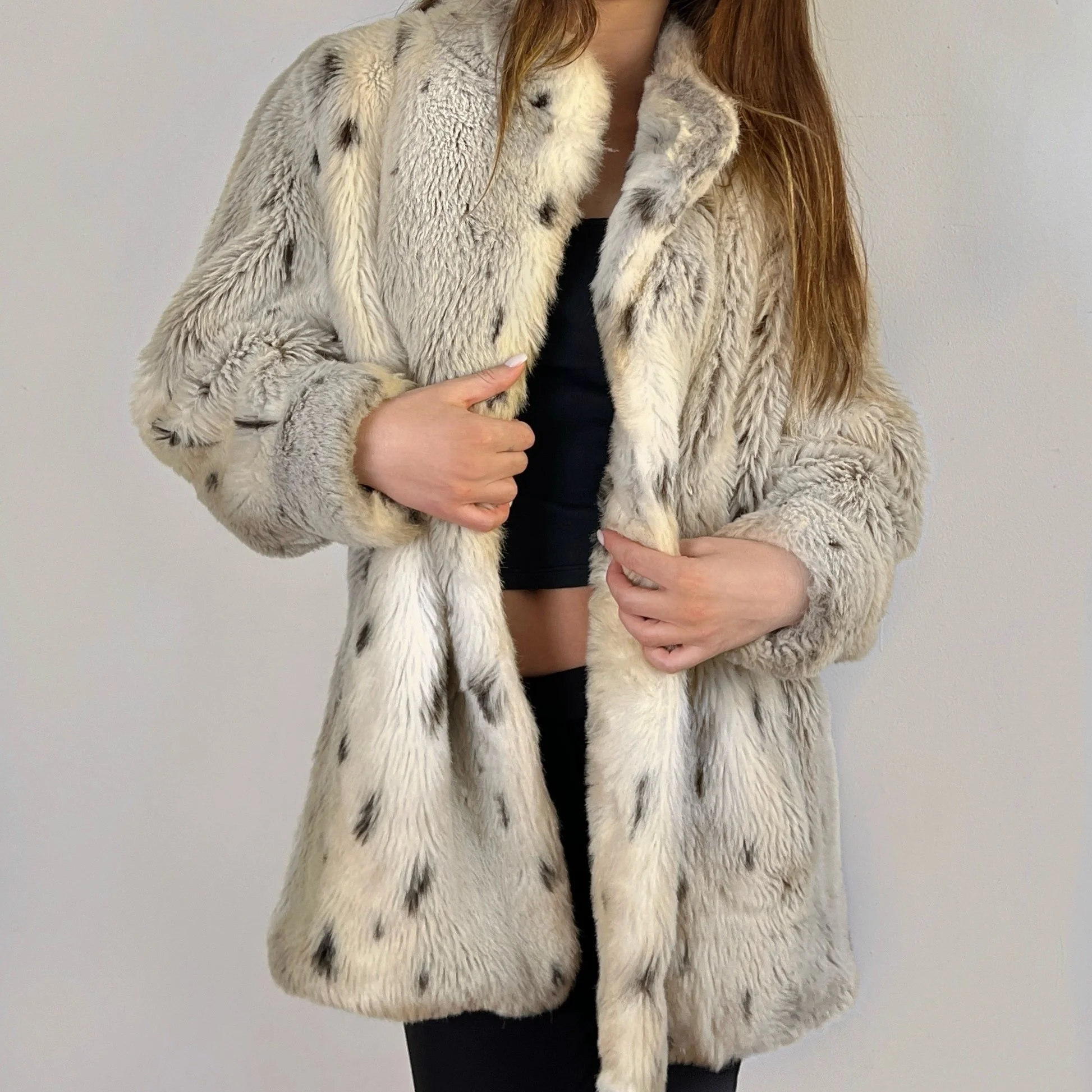 Faux Bambi Coat
