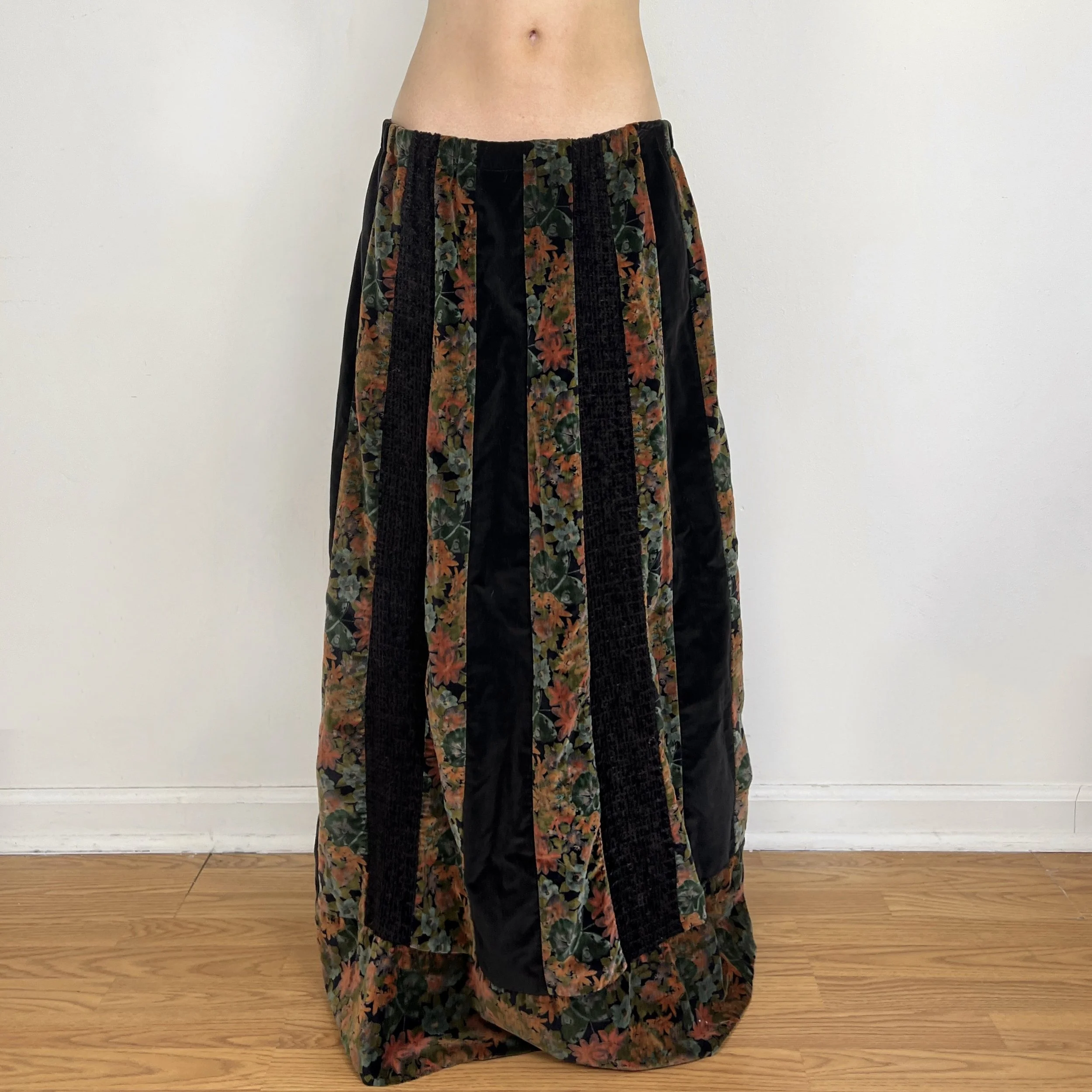 70's Skirt & Headscarf Set