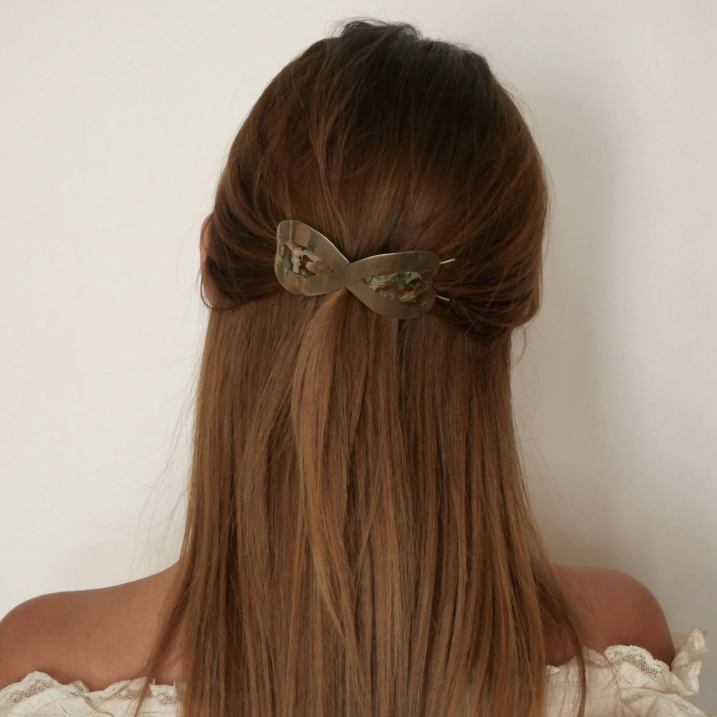 Abalone Barrette