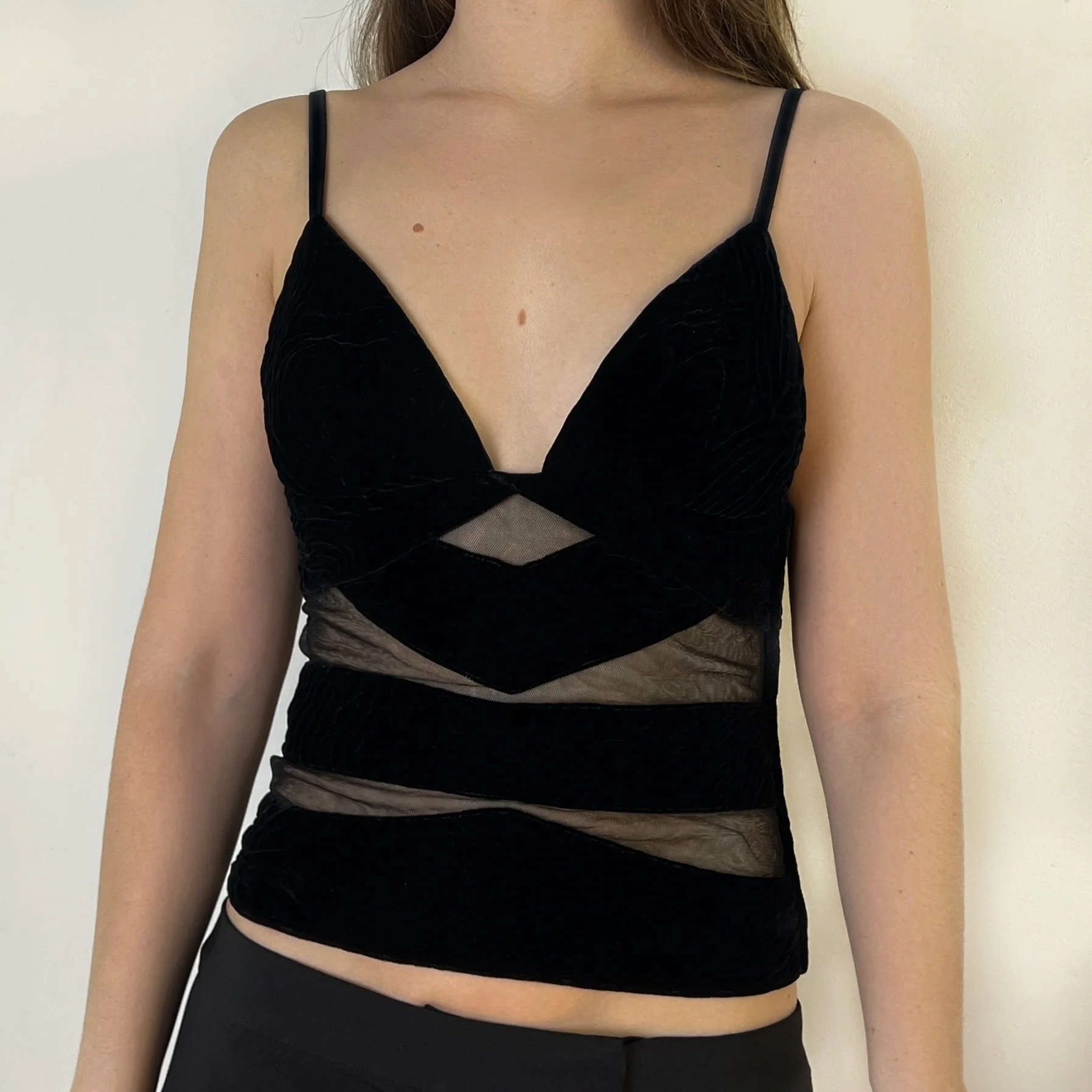 Vintage Armani Sheer Corset