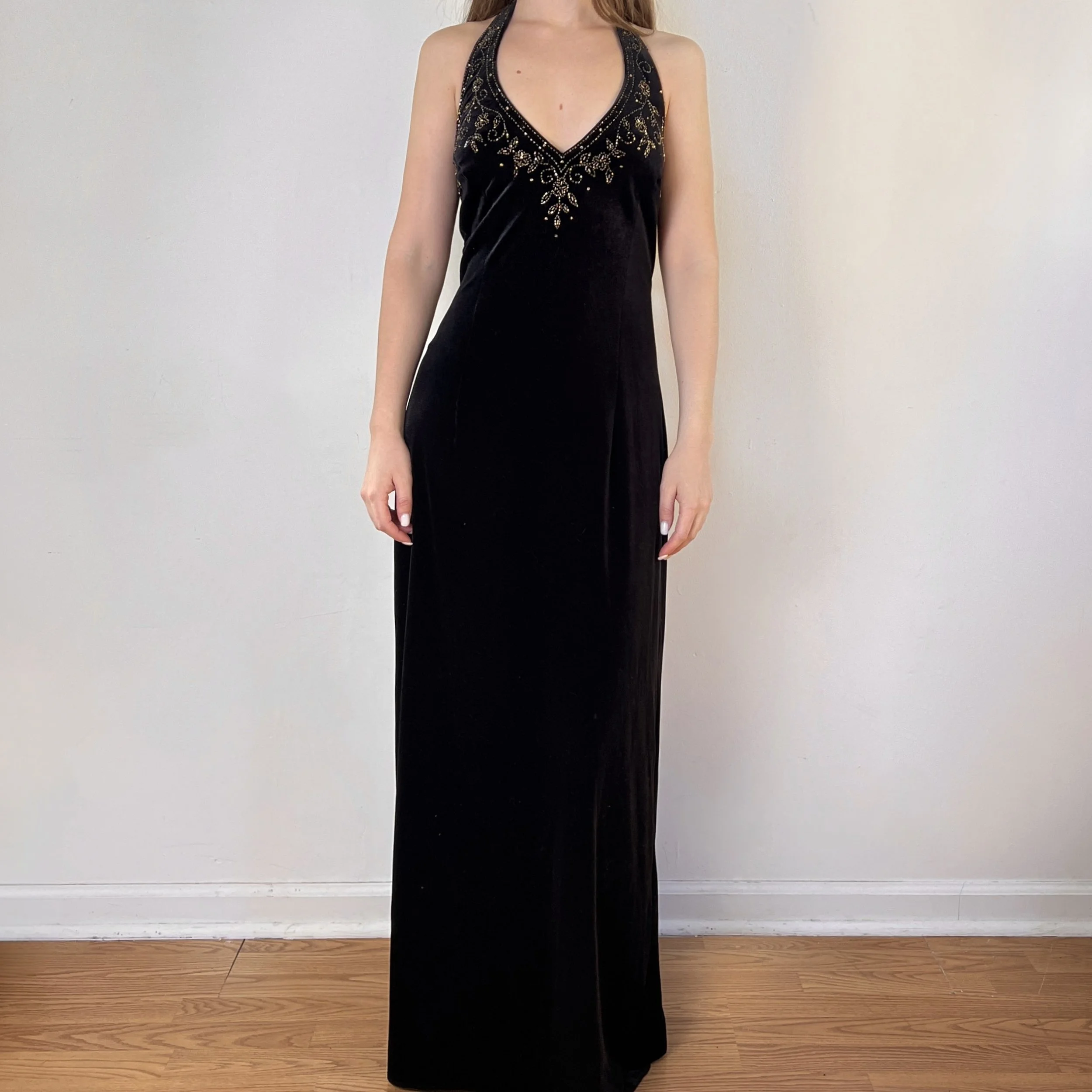 Vintage Velvet Gown