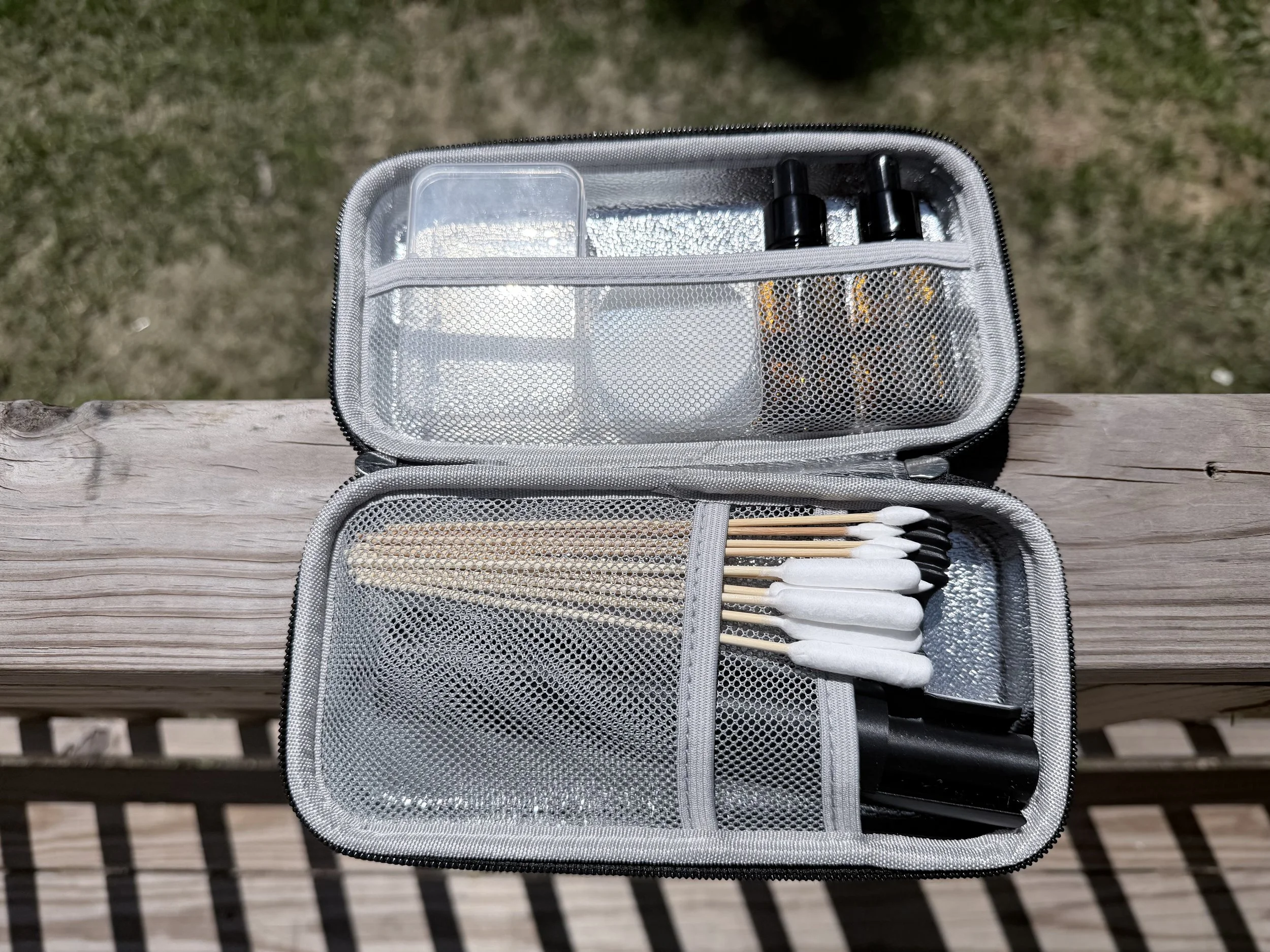 T3 Mini Cleaning Kit, Bore Guide, and R700 SA Bolt Storage