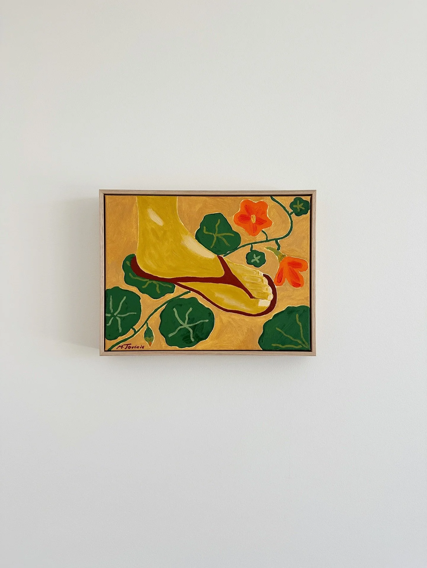 &ldquo;Treading Softly&rdquo; - Oil on canvas