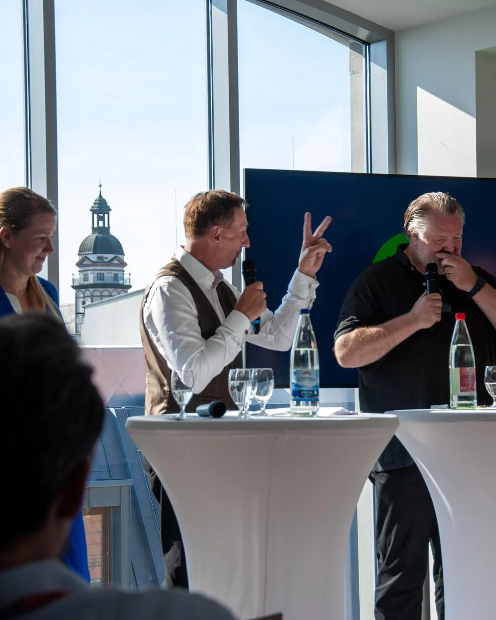 Panel-Diskussion vor Publikum