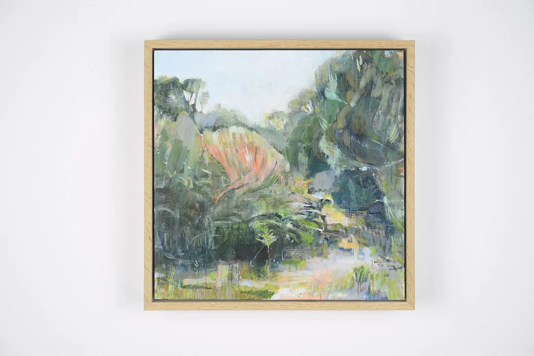 Morning wonderland, Oil paint on wood panel, 30 x 30cm, $560