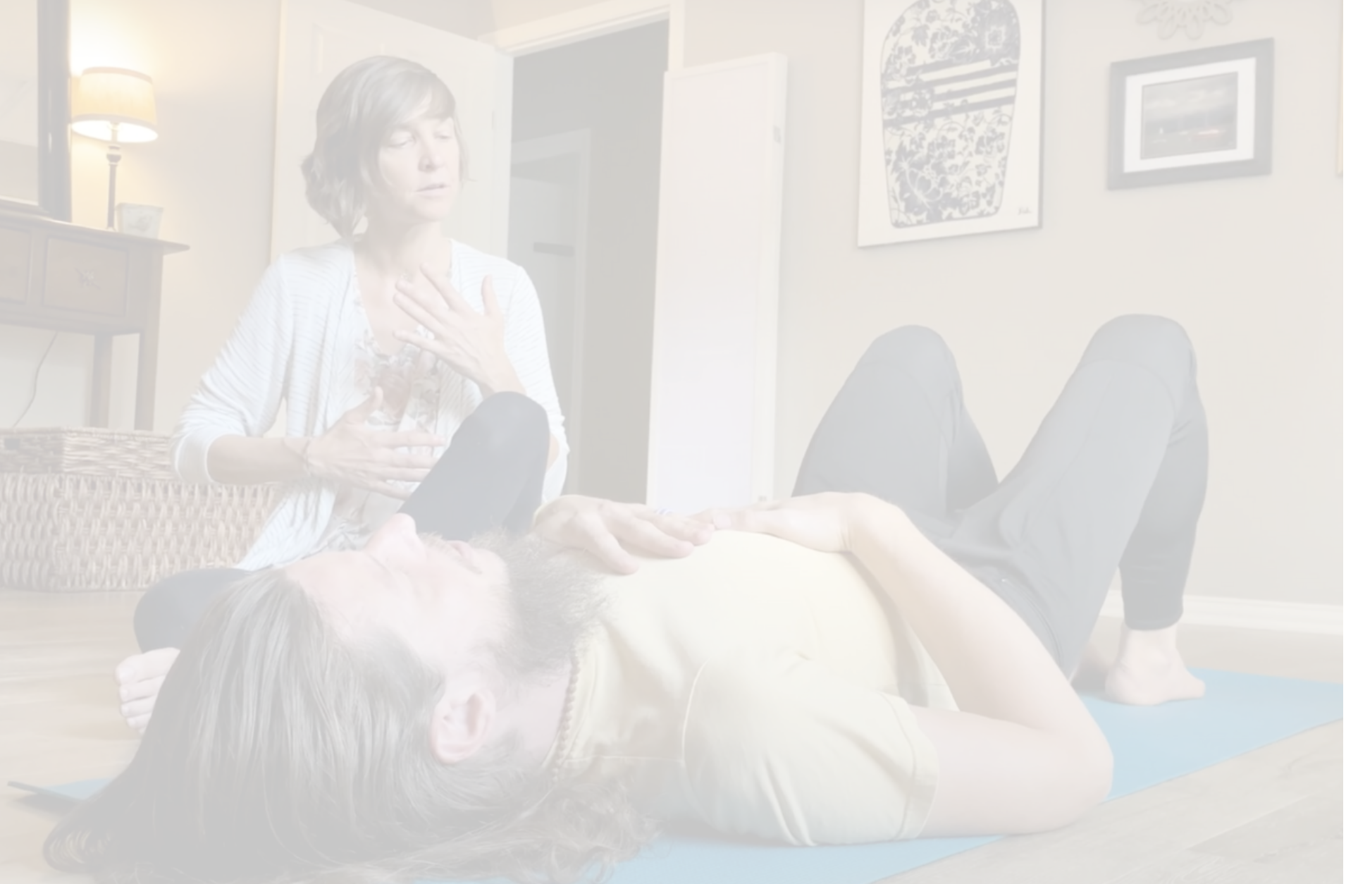 Andrea Rabago providing somatic trauma therapy in Austin