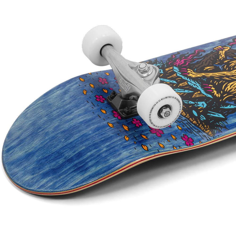 ENU4500 Enuff Yokai Complete Skateboard Kitsune Rear Angle Detail.png