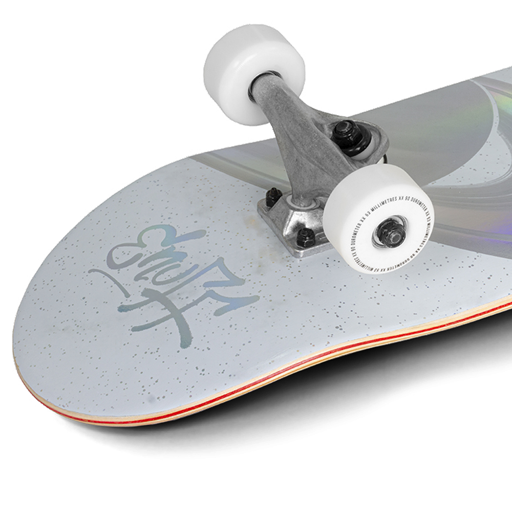 ENU2110 ENU2160 Enuff Skateboards Skully Hologram Complete White Rear Angle Detail.png