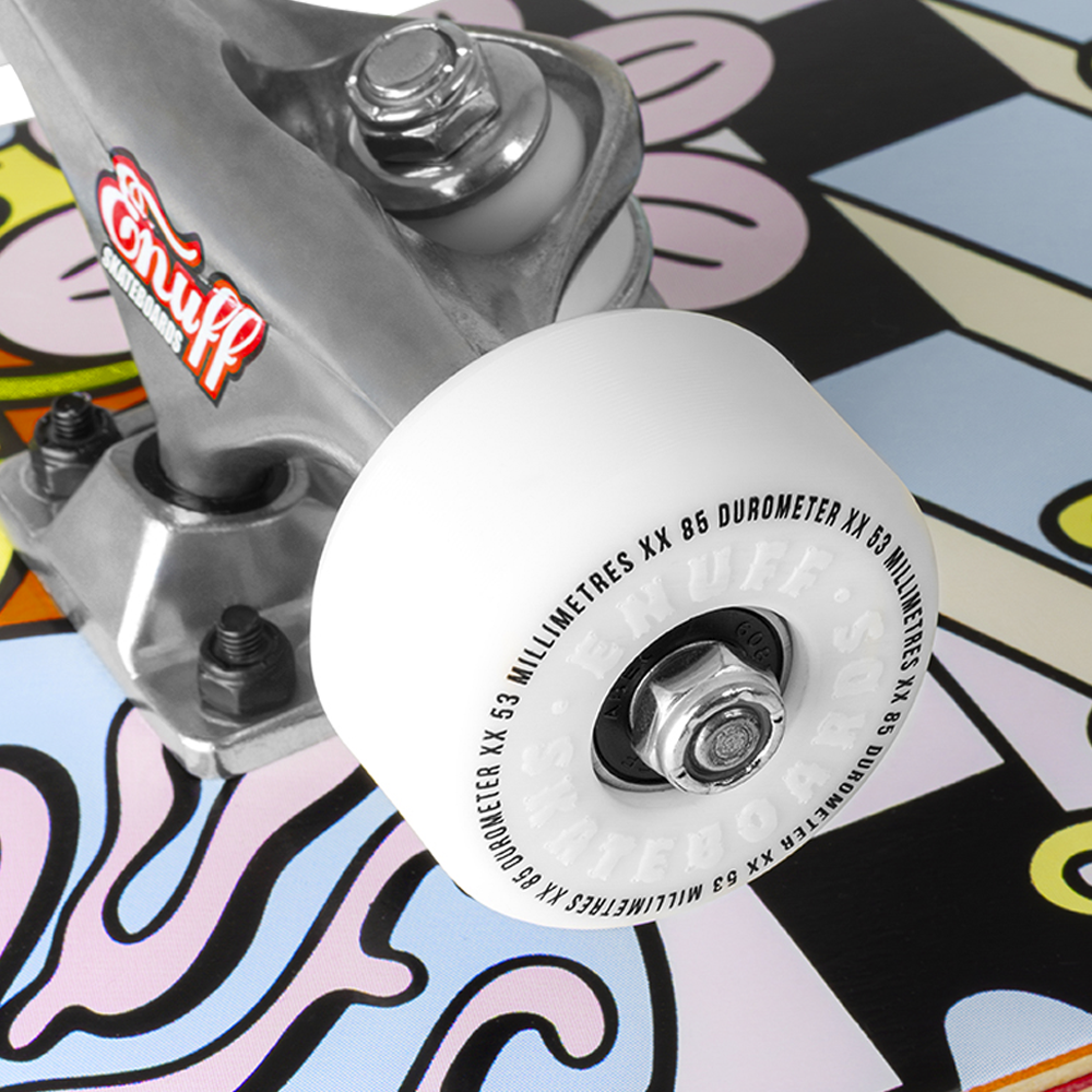 ENU4100 ENU4150 Enuff Meltworld Complete Skateboard Dazed Wheel Detail.png