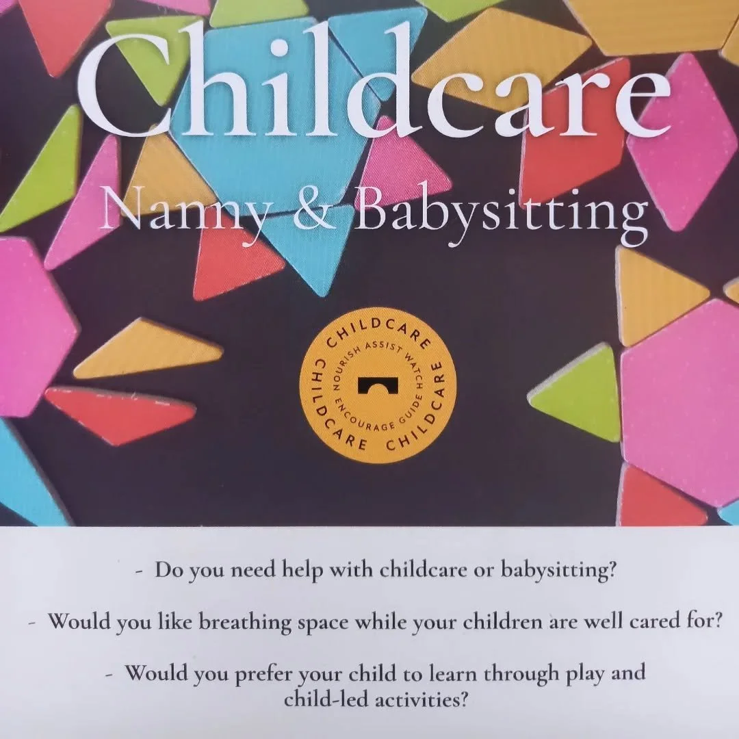 CHILDCARE AVAILABILITY FROM SEPTEMBER : Tuesday all day and Monday afternoon (2pm onwards)

Hi👋

I am a gentle nanny and doula in Exeter, I work with babies and with early years (up to 6 years old). I am offering a holistic care, and I follow the Ha