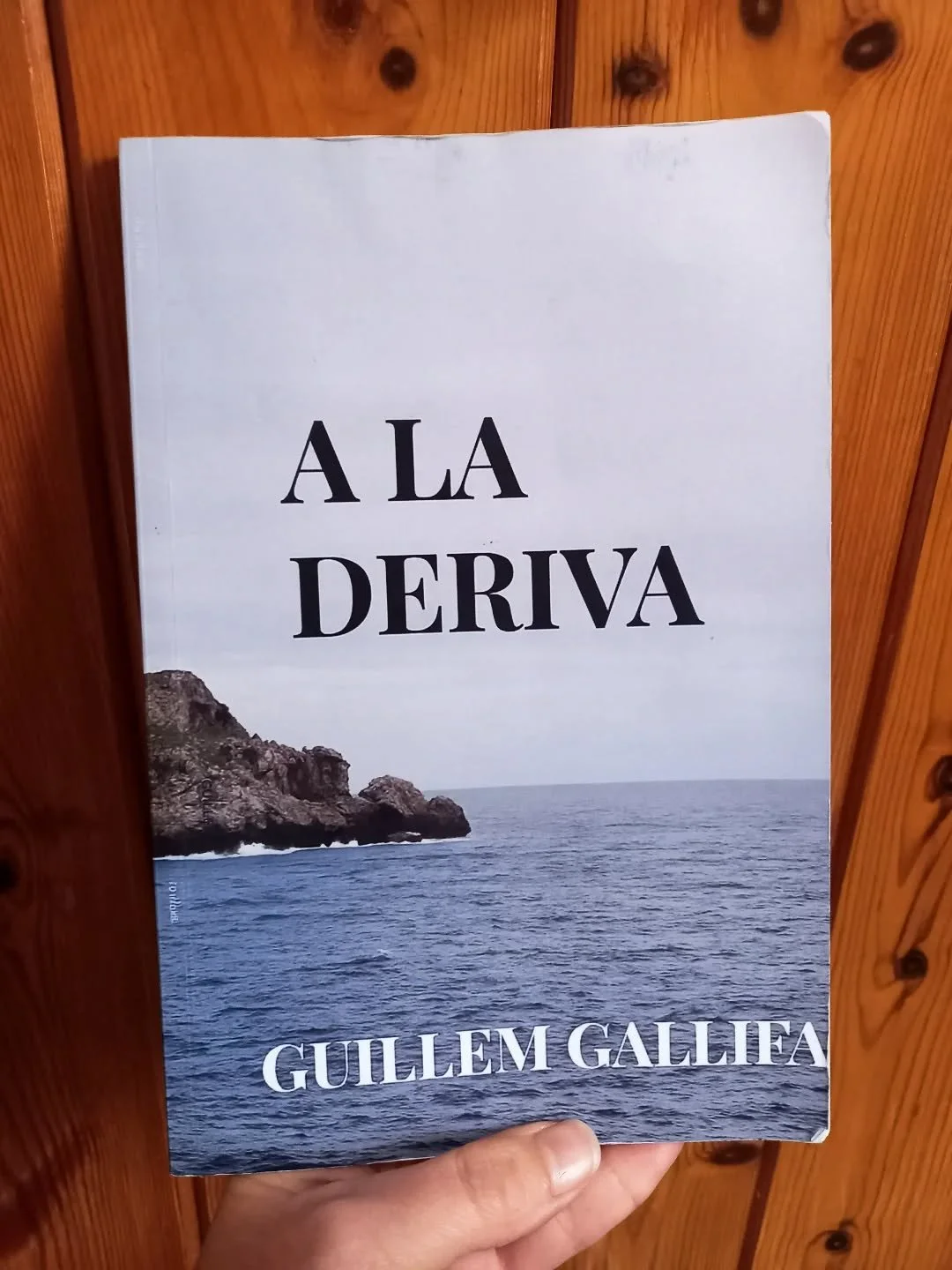 A few months ago my friend published a book: &ldquo;A la deriva&rdquo; in Spanish. It&rsquo;s great!! Congratulations @guillemgallifa !
__________
&ldquo;He escrit una pagina cada dia i he acabat la meva primera novela en dos mesos&rdquo;, recordo qu