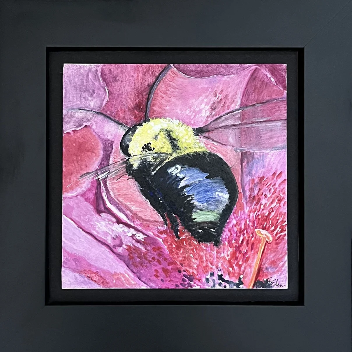 Azalea Bee Framed.jpg