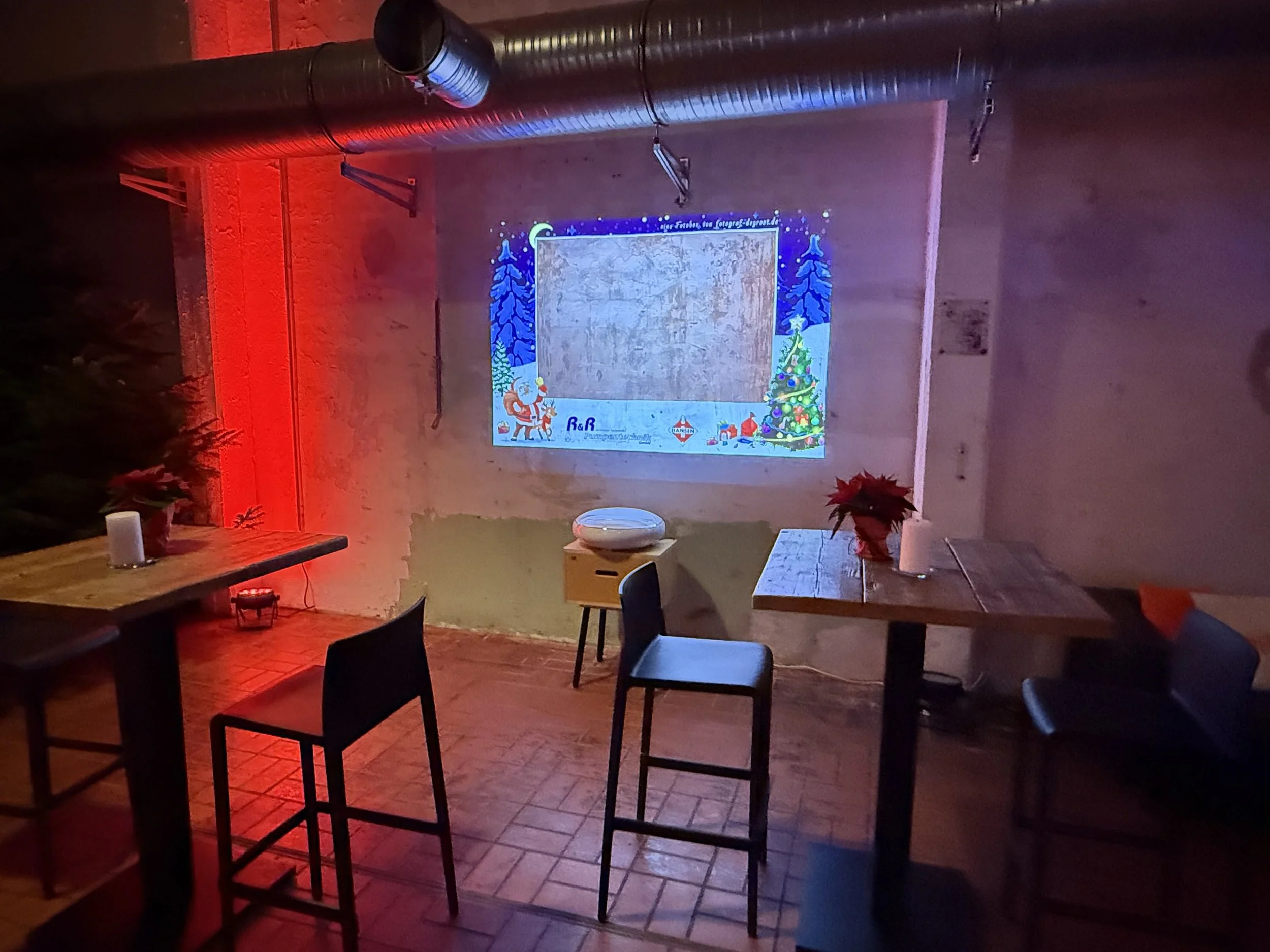 Beamer-Live-Galerie im Heizwerk Bremen