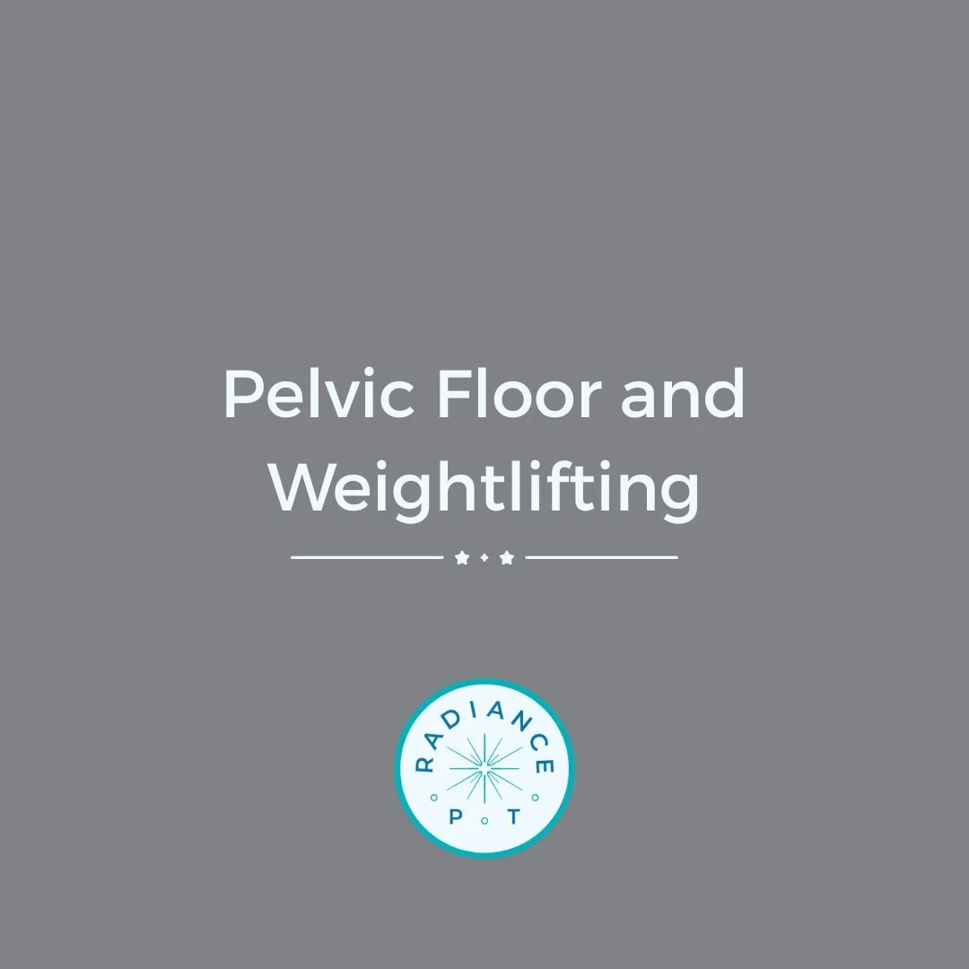 Pelvic floor and weightlifting