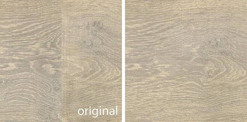 Example of a wood scan transformed into a seamless repeat design