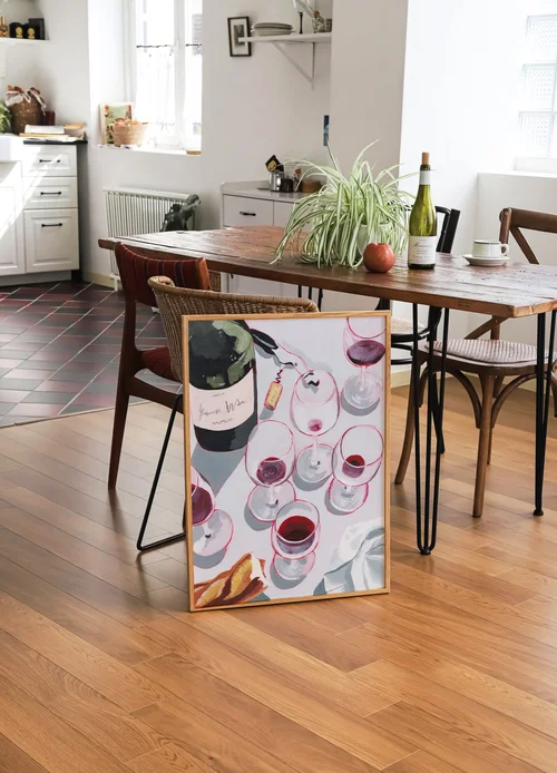 Wine Tasting Art Print