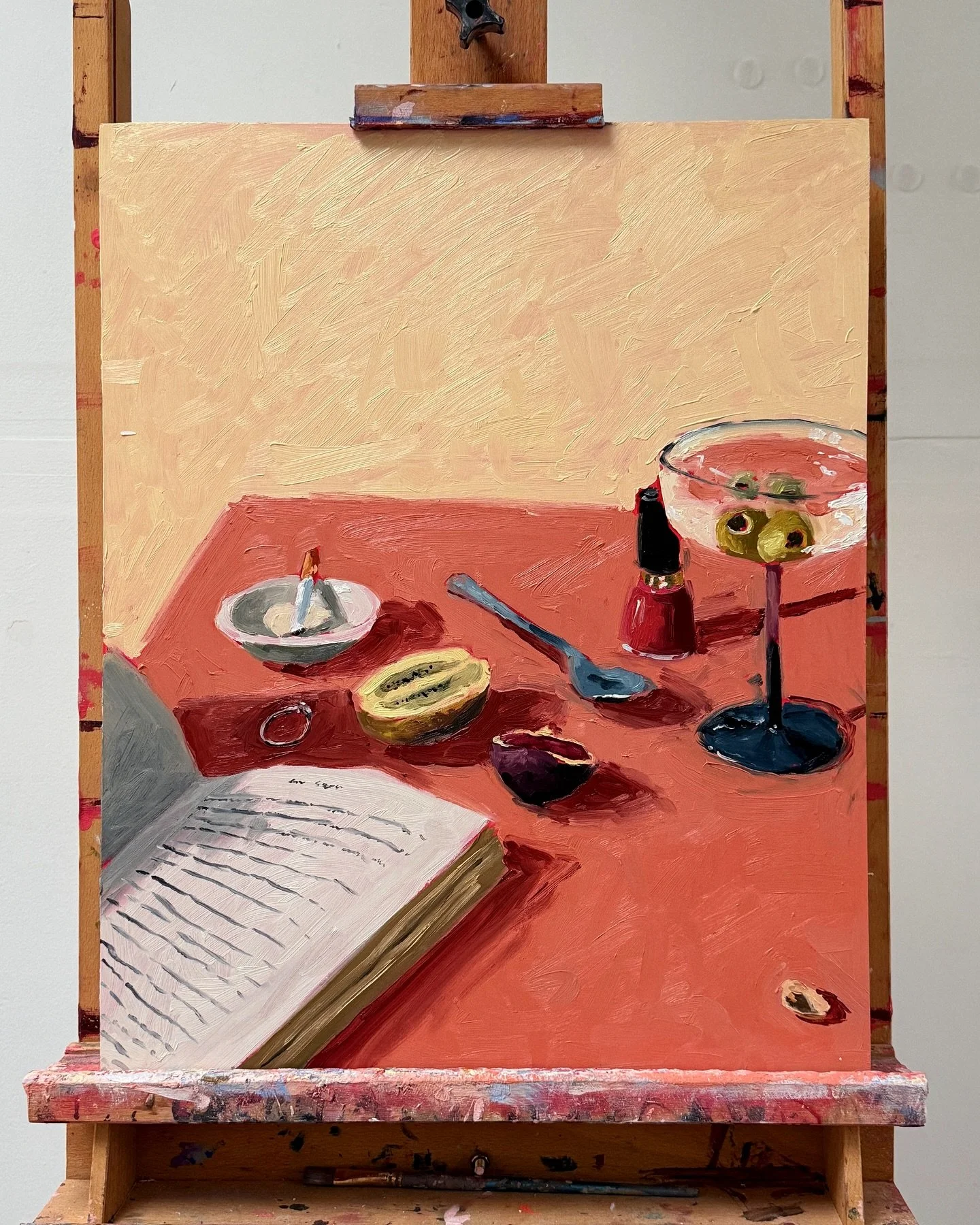 Unnamed - would love your suggestions on this one please!! 🍸
-
Oil on wooden canvas
20 x 16 inches