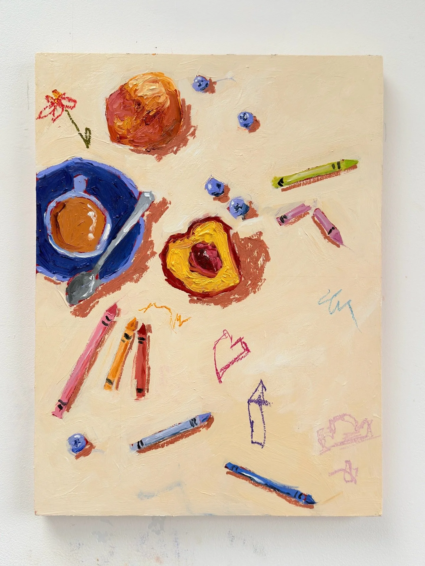 &lsquo;Morning Madness&rsquo; .. one for the tired, coffee fueled, brilliant mums - I get quite a few messages from mums saying that their messy table would have to include crayons, half eaten sandwiches, lego, etc. So I wanted to celebrate that in s