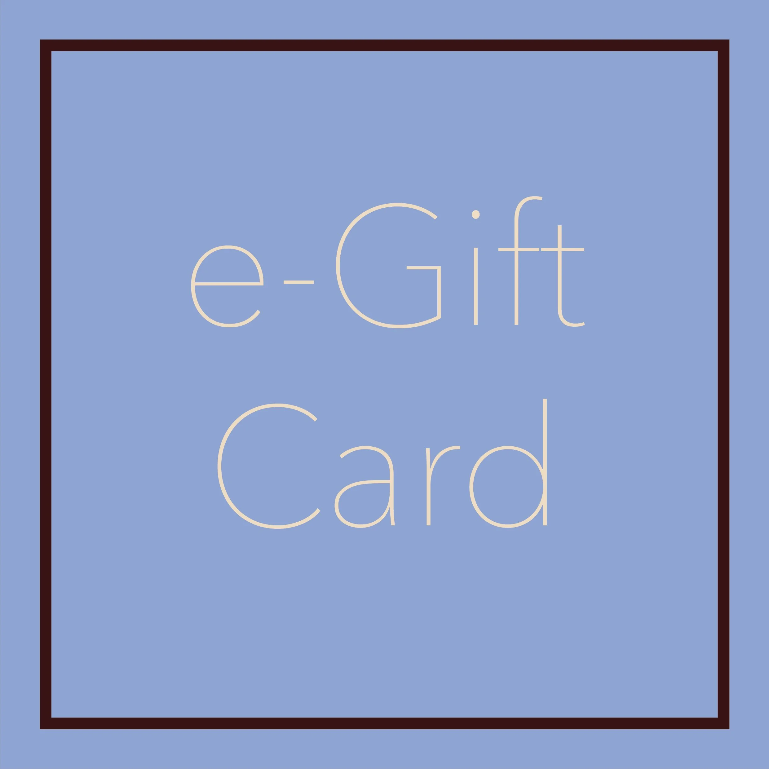 Amelia Jayne e-Gift Cards