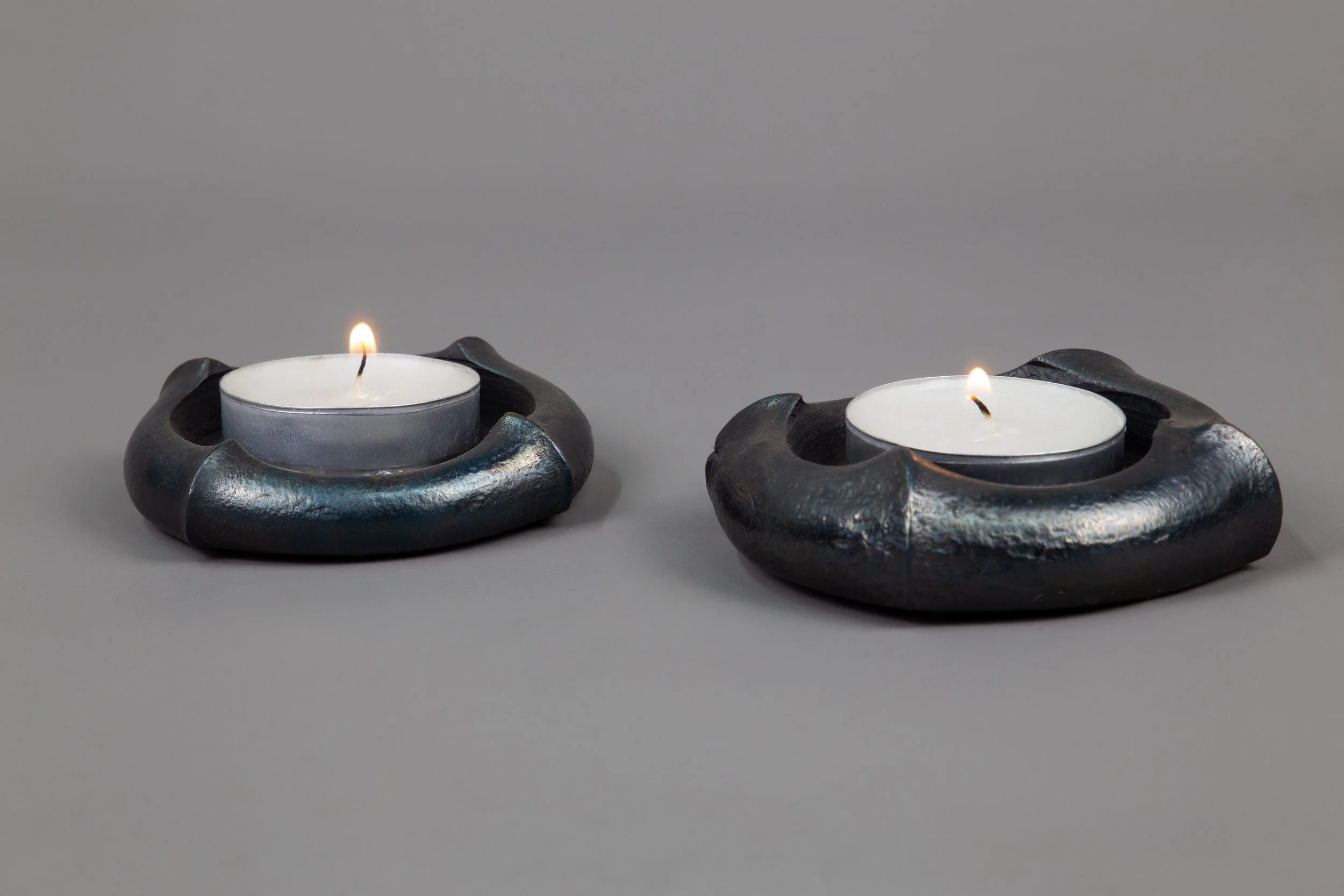 Hand-forged Tealight Holders