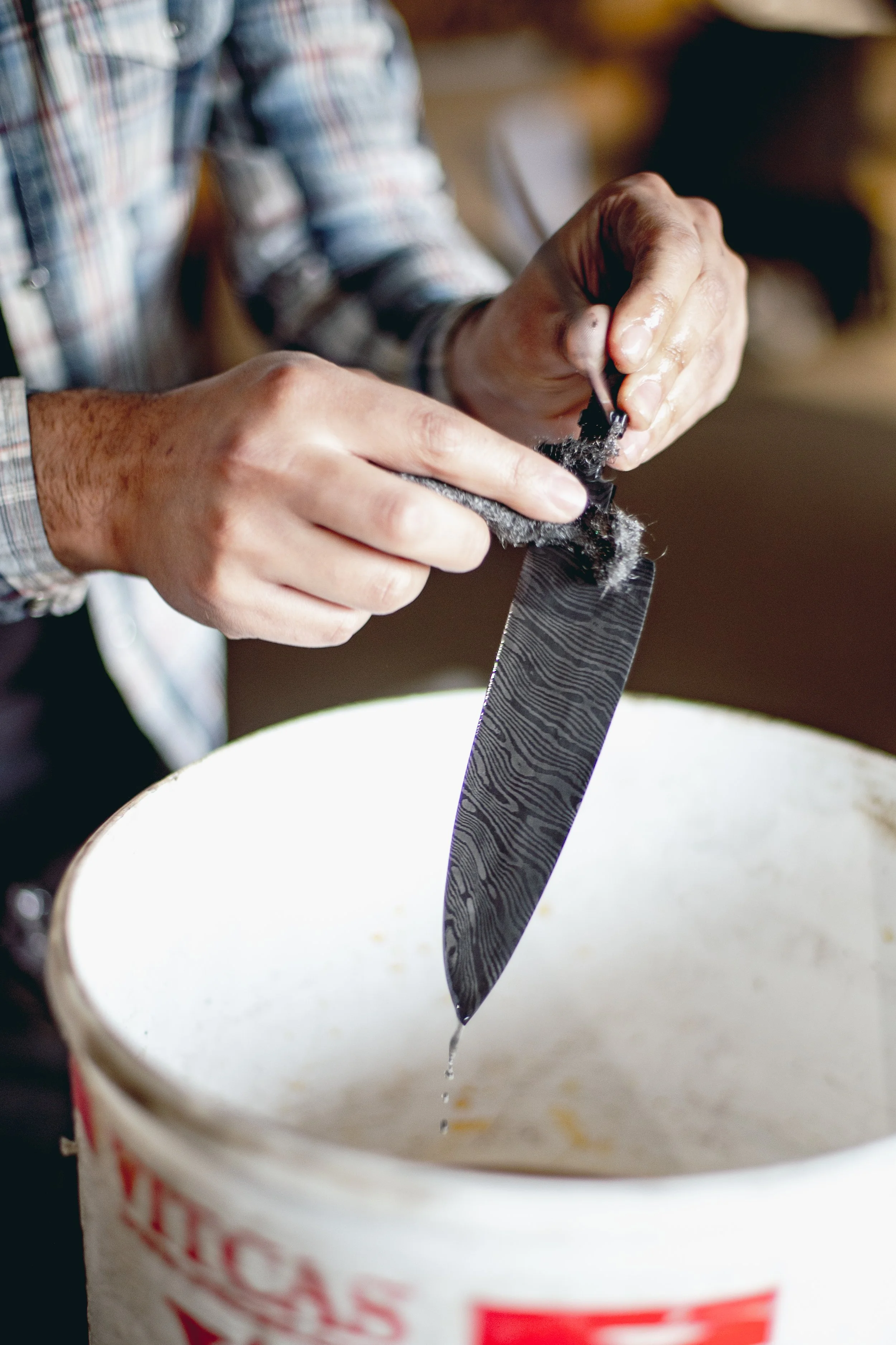 Damascus knife making gift voucher