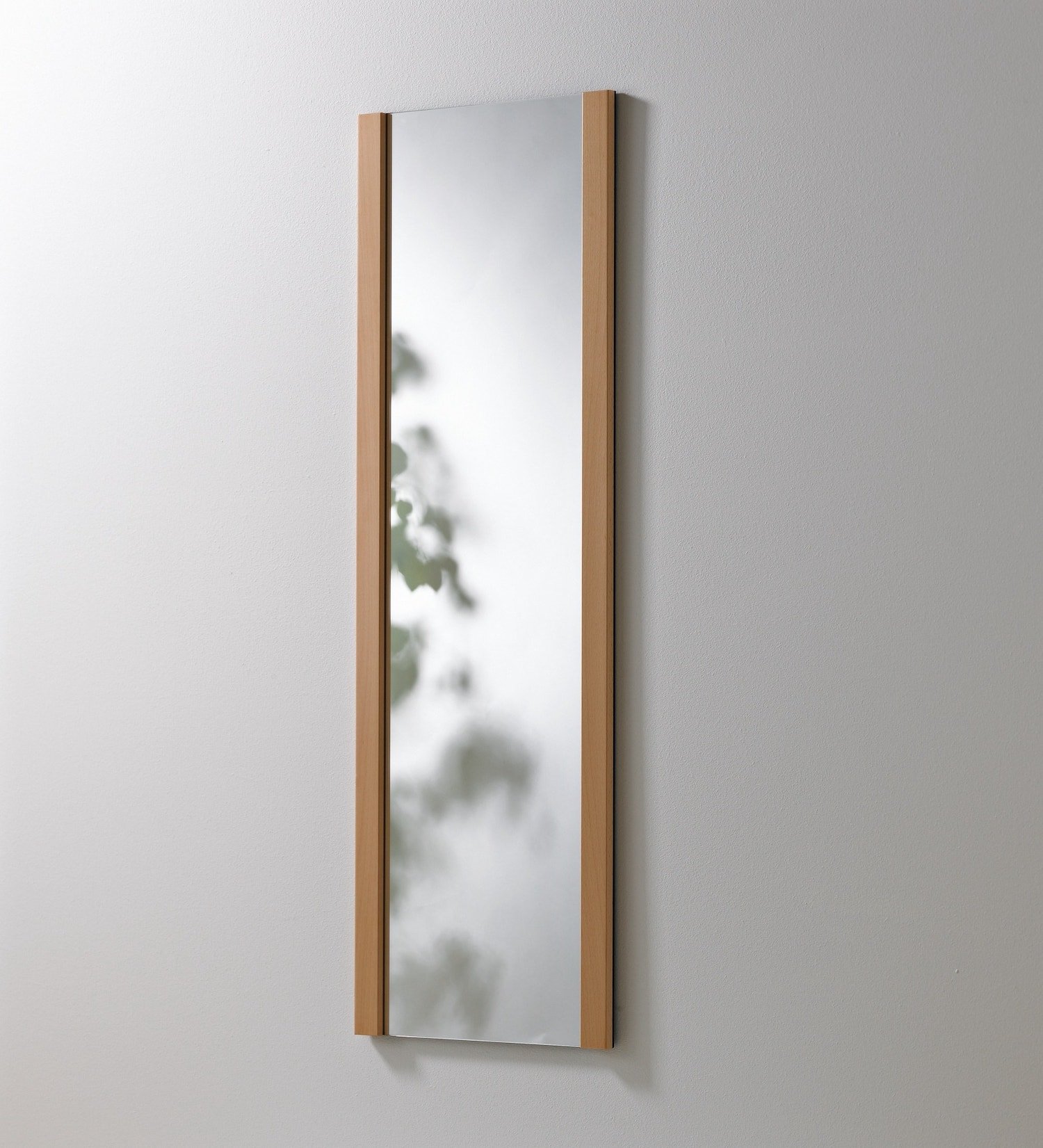 KNAX Miroir vertical en bois de chêne pour le mur du couloir