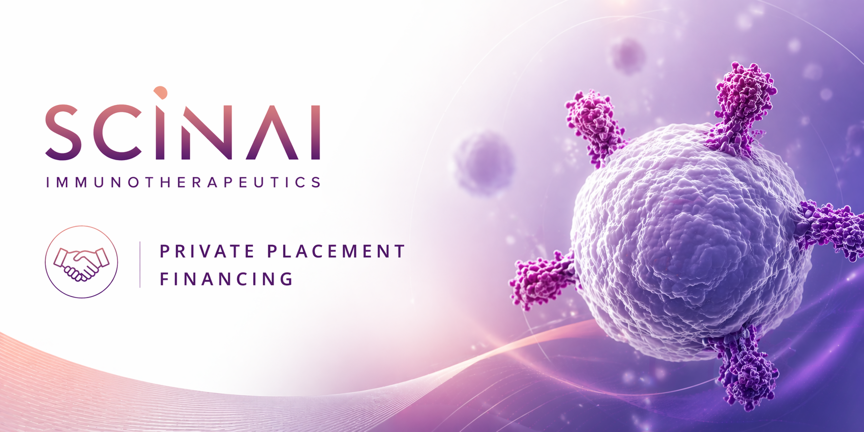 Scinai Immunotherapeutics Announces $2.61 Million Private Placement Financing