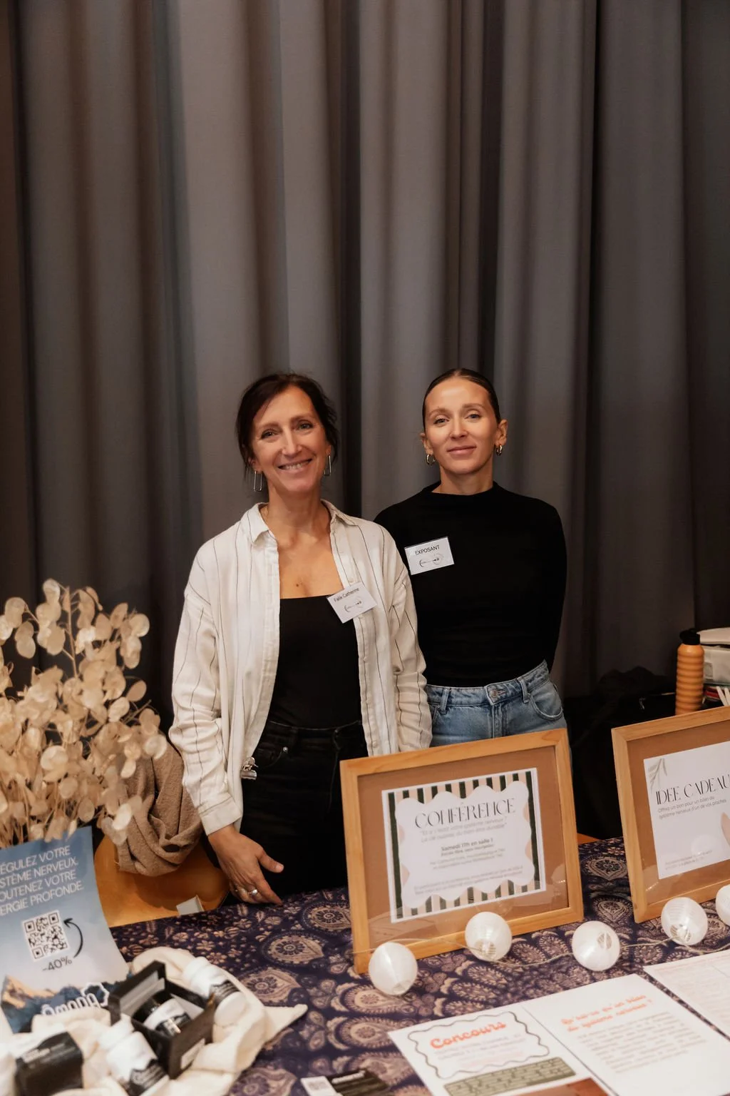 On est encore sur un ☁️ apr&egrave;s le Salon Bien-&ecirc;tre &amp; &Ecirc;tre bien du week-end dernier ! 🩵

Quel bonheur d'avoir partag&eacute; un stand sur le Biofeedback TNS avec ma coll&egrave;gue &amp; maman, Catherine 🫶🏼.

L'int&eacute;r&eci